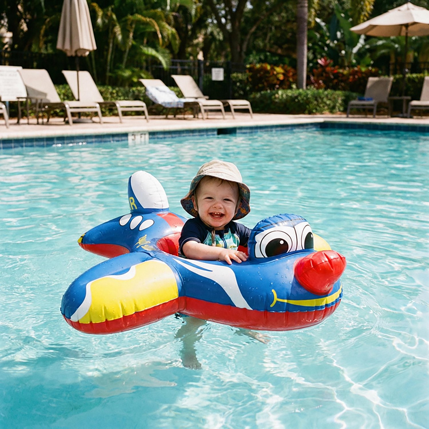 Poolmaster Airplane Baby Pool Float                                                                                              - view number 5
