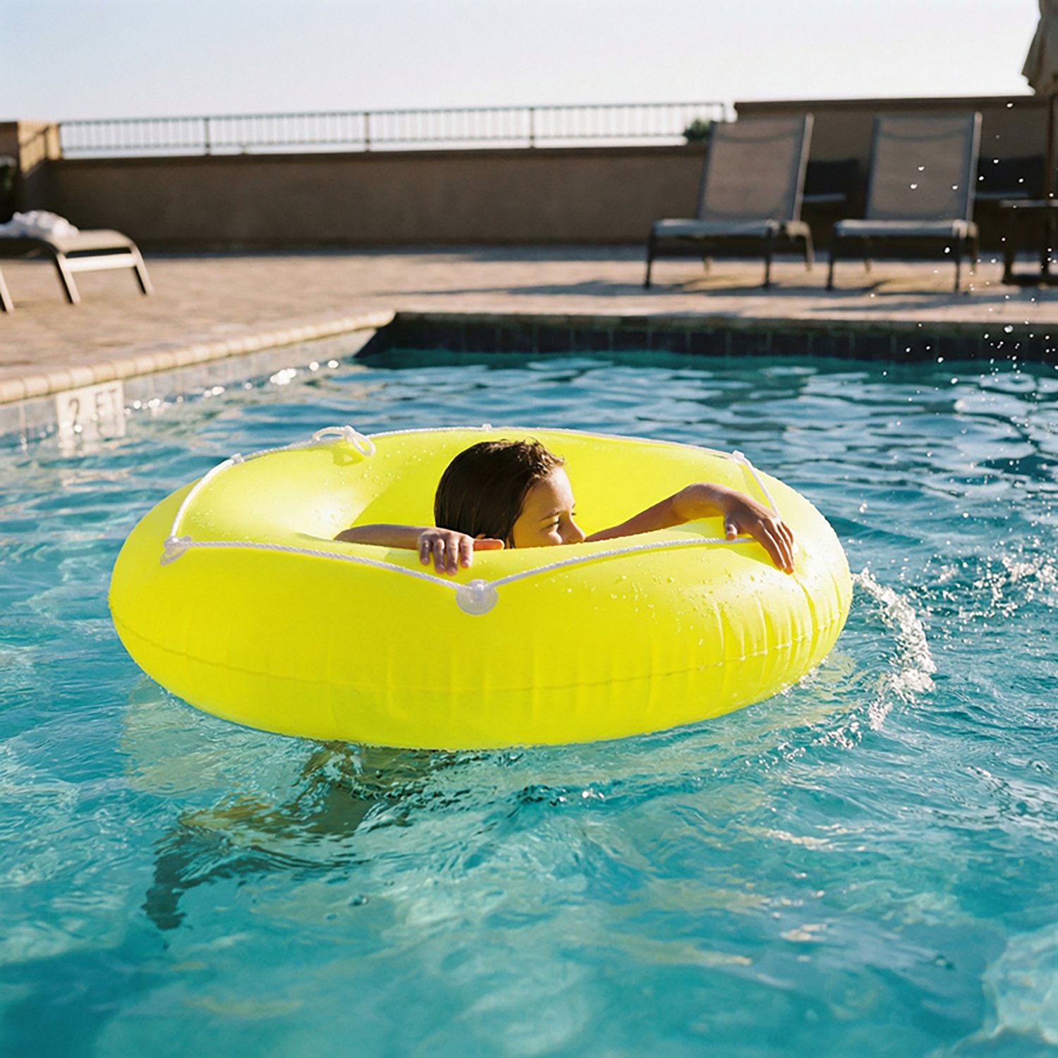 Poolmaster 47 in Neon Frost Pool Float                                                                                           - view number 3