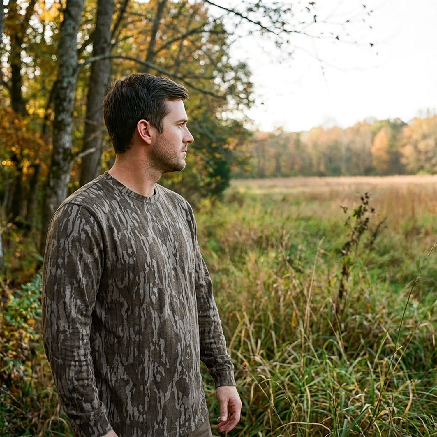 Magellan Outdoors Hunt Gear Men's Hill Zone Long Sleeve T-shirt                                                                  - view number 3