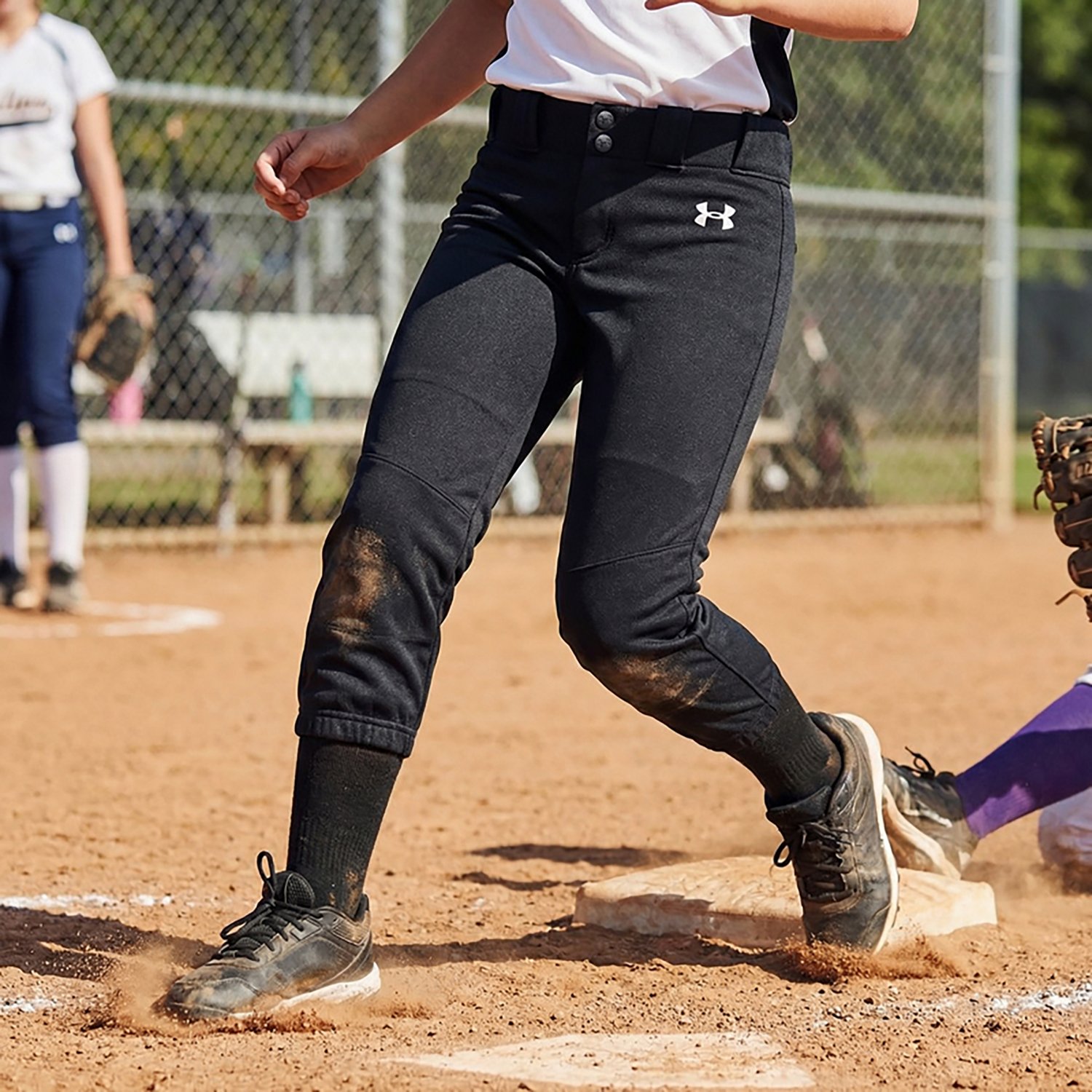 Under Armour Girls’ Utility Softball Pants                                                                                     - view number 3