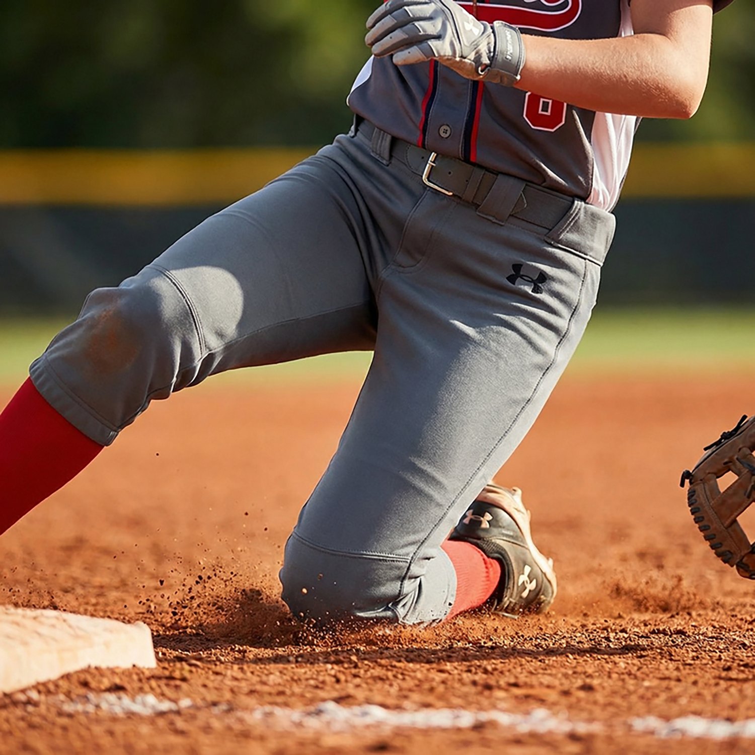 Under Armour Girls’ Utility Softball Pants                                                                                     - view number 4