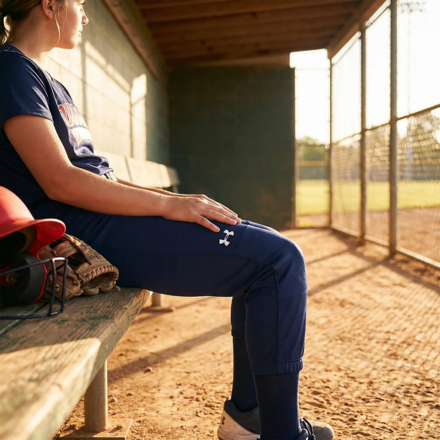 Under Armour Girls’ Utility Softball Pants                                                                                     - view number 4