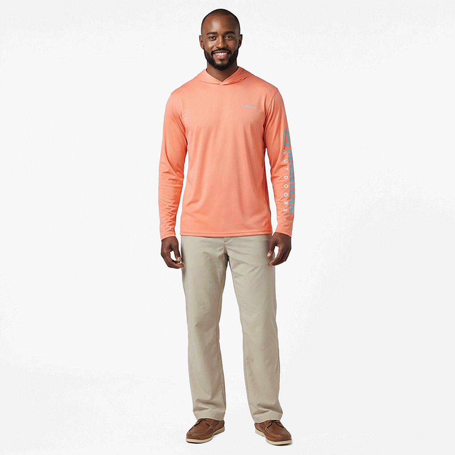 Magellan Outdoors Men's Casting Crew Long Sleeve Hoodie