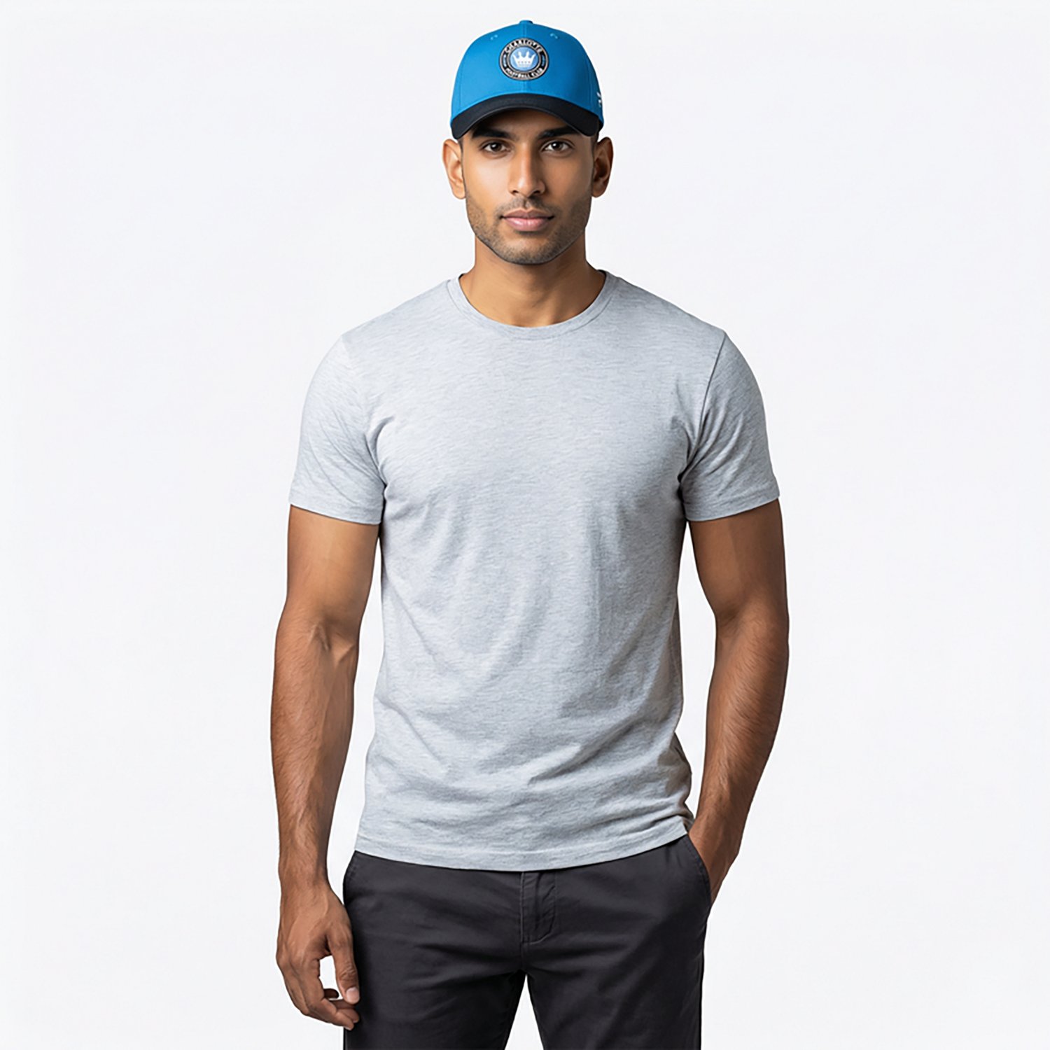 Fanatics Men's Charlotte FC Fundamental Adjustable Snapbuckle Cap - view number 2