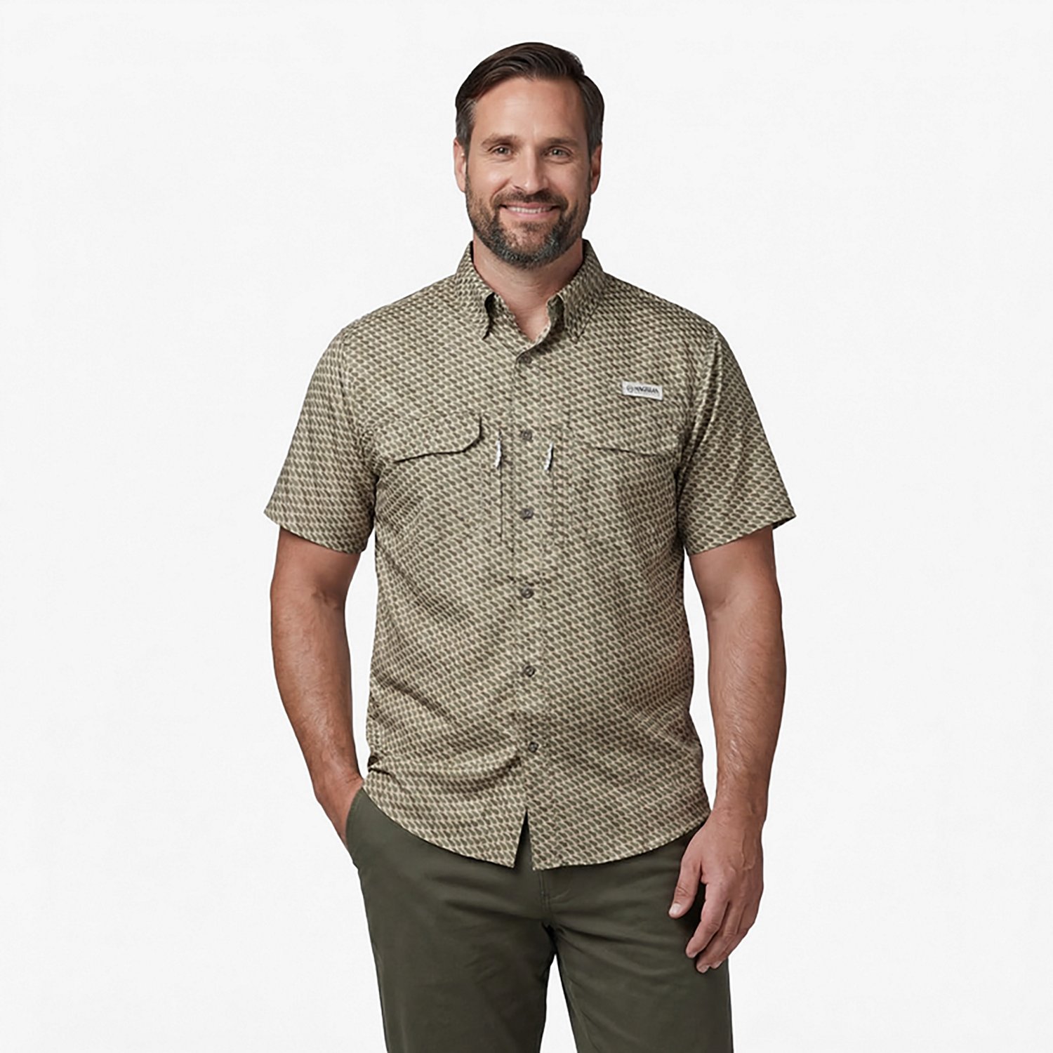 Magellan Outdoors Men's Kentucky Local State Print Shirt - view number 2