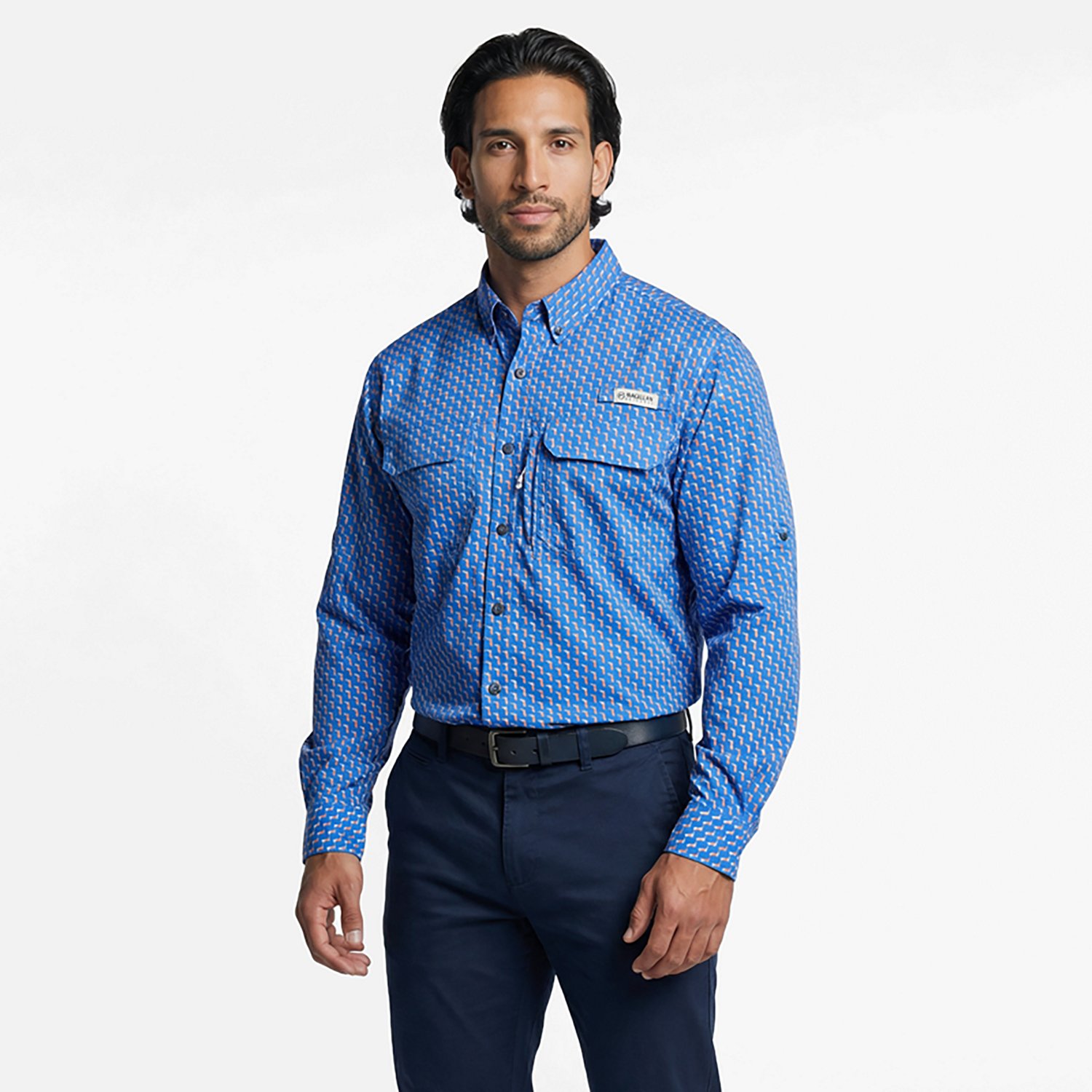 Magellan Outdoors Men's Florida Local State Print Shirt - view number 2