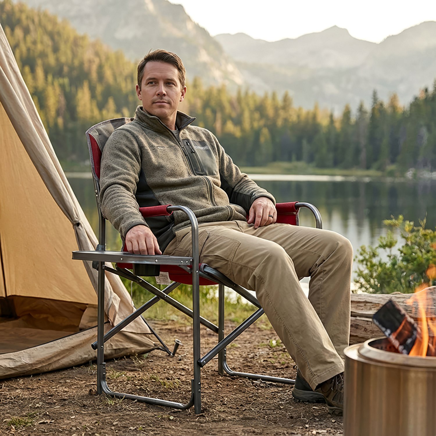 Magellan Outdoors Director's Chair with Phone Holder - view number 6