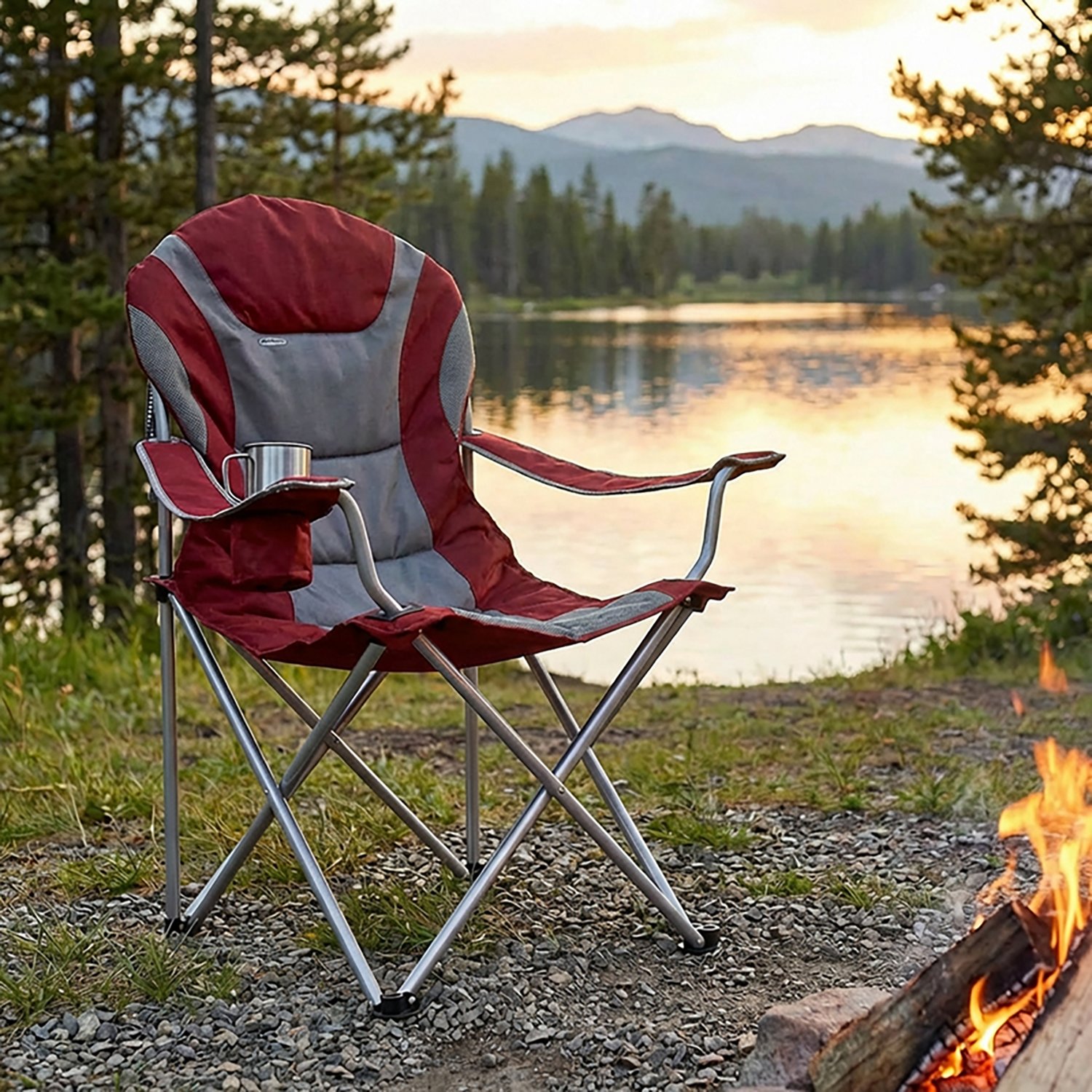 Picnic Time Reclining Camp Chair - view number 7