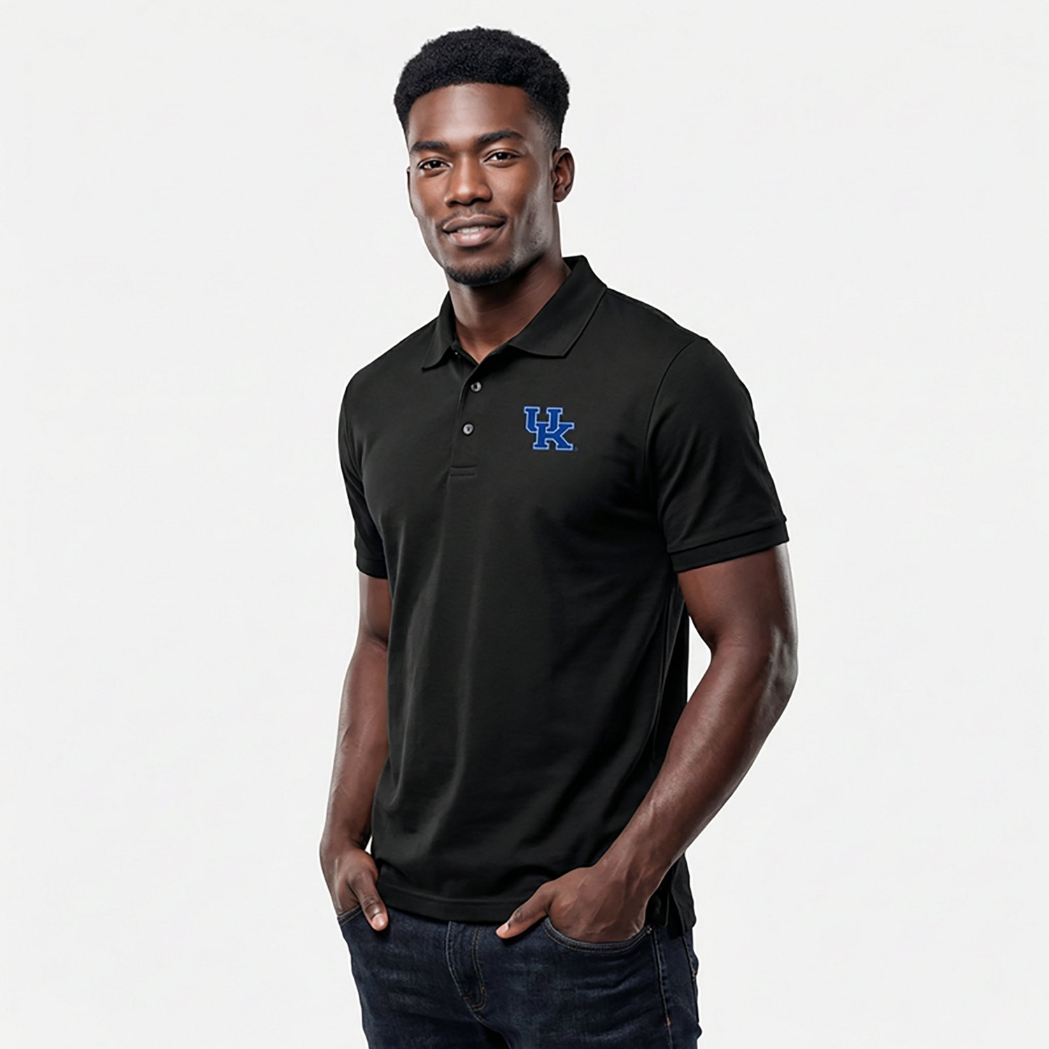 Antigua Men's University of Kentucky Legacy Pique Polo Shirt - view number 3