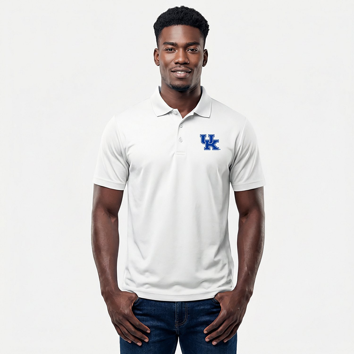 Antigua Men's University of Kentucky Legacy Pique Polo Shirt - view number 3