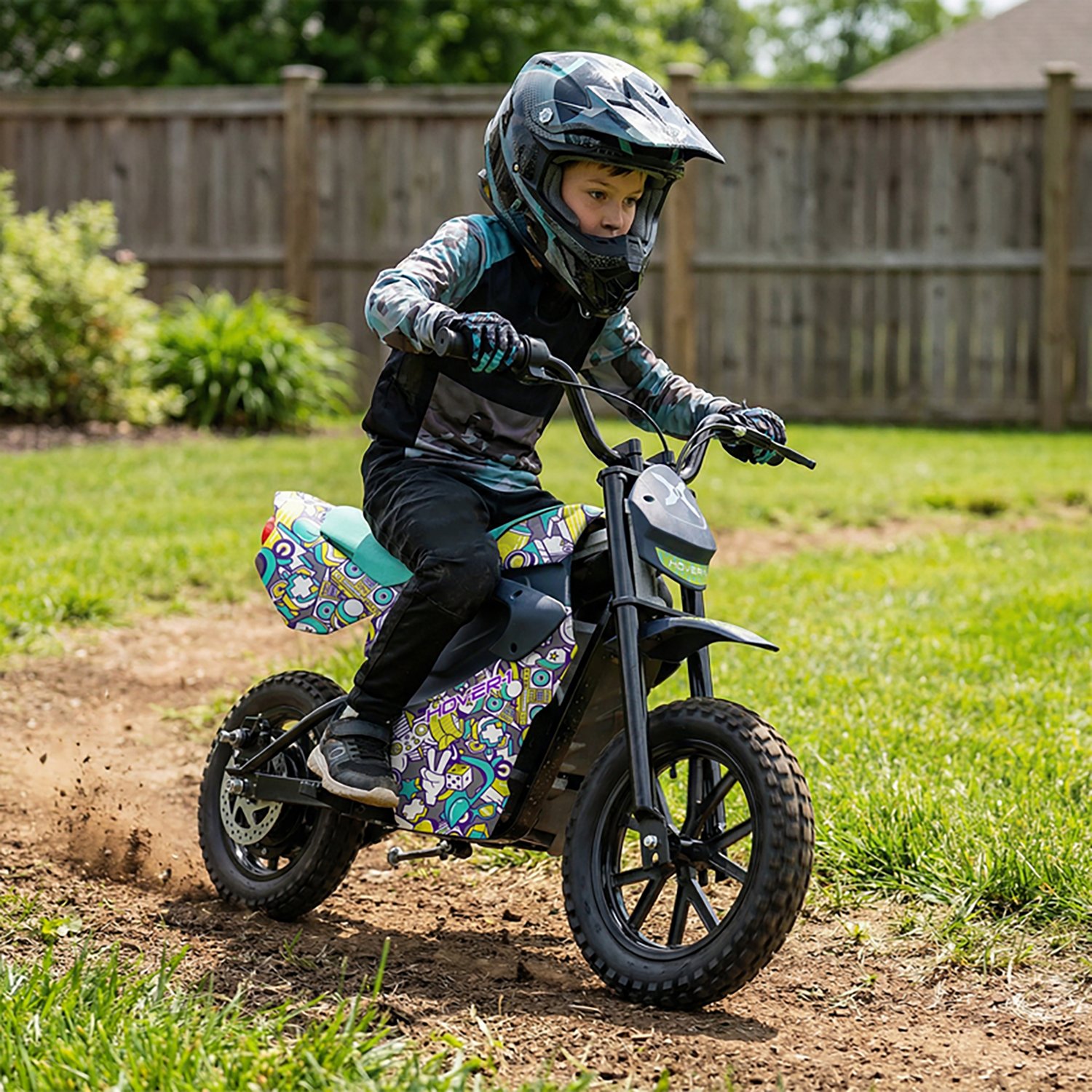 Hover-1 Kids E-TRACK Electric Dirt Bike                                                                                          - view number 7