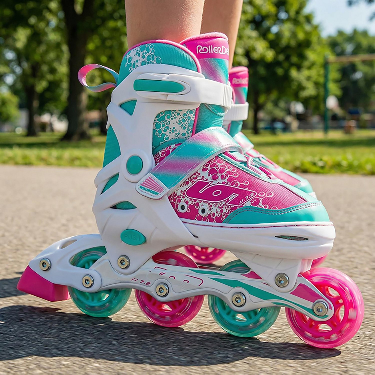 Roller Derby Kids' ION 7.2 Adjustable Inline Skates - view number 3