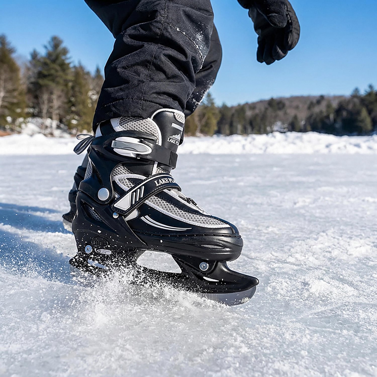 Lake Placid Boys' Summit Adjustable Ice Skates - view number 2