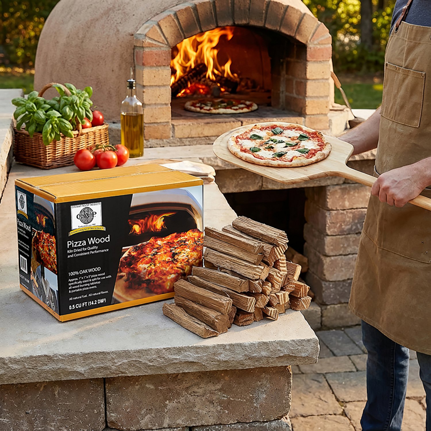 Gourmet Wood Pizza Wood Splits                                                                                                   - view number 3