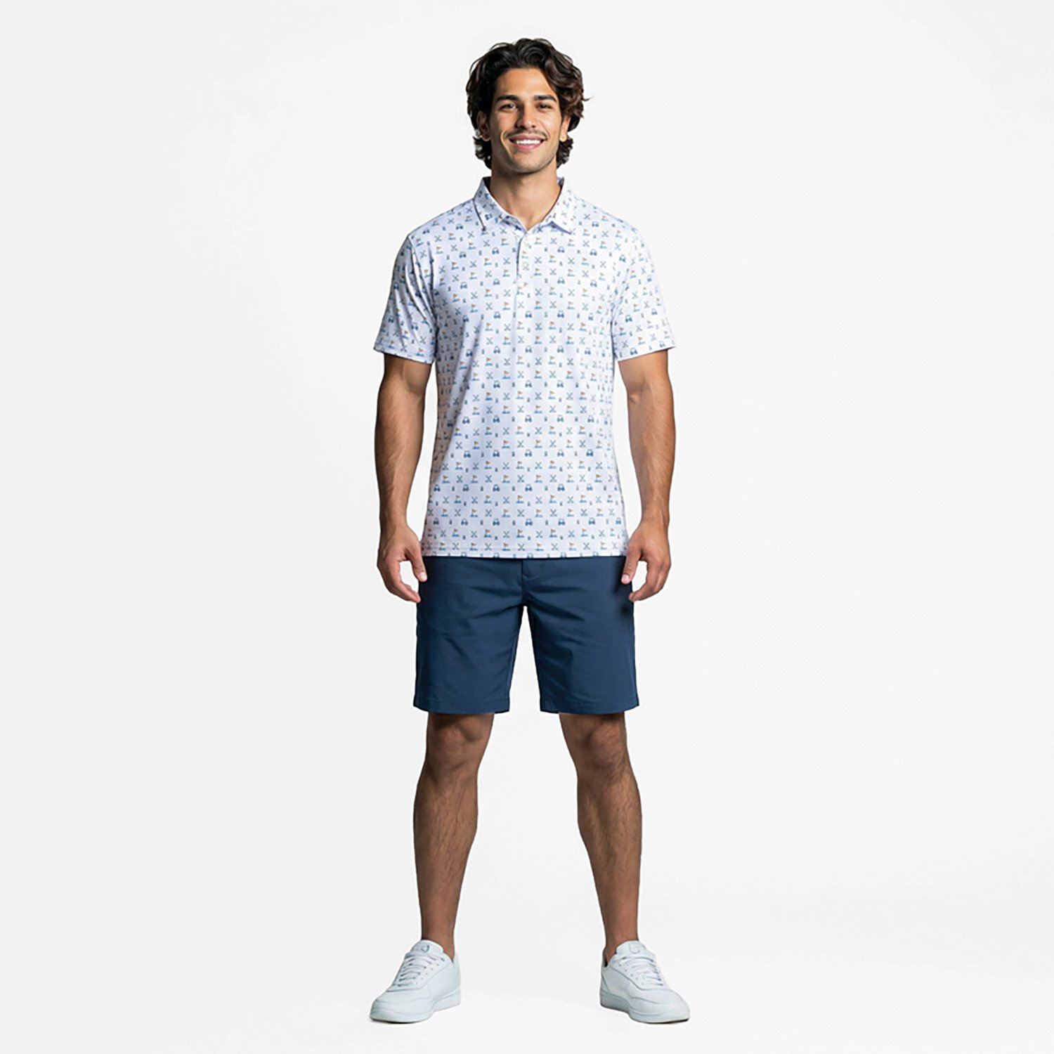 BURLEBO Men's Performance Polo Shirt - view number 5