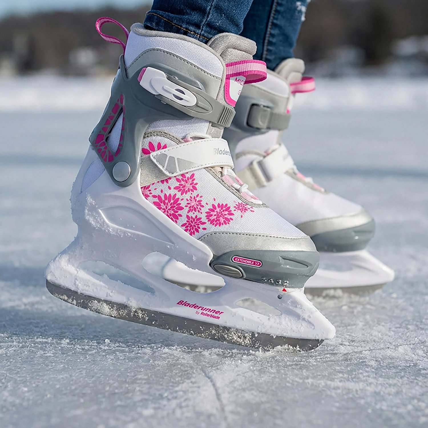 Bladerunner Junior Girls' Micro Adjustable Ice Skates - view number 8