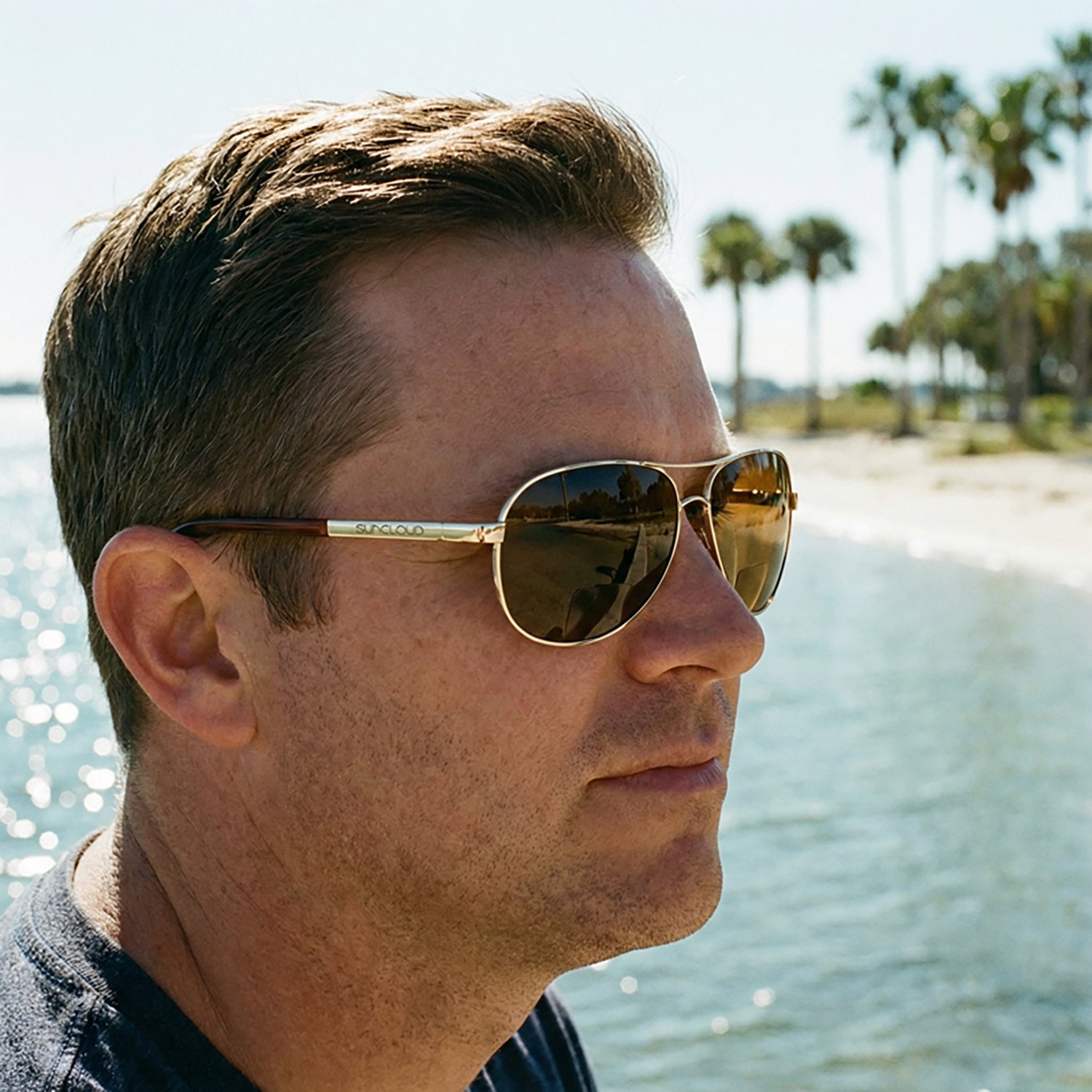 Suncloud Aviator Reader +2.50 Sunglasses - view number 2