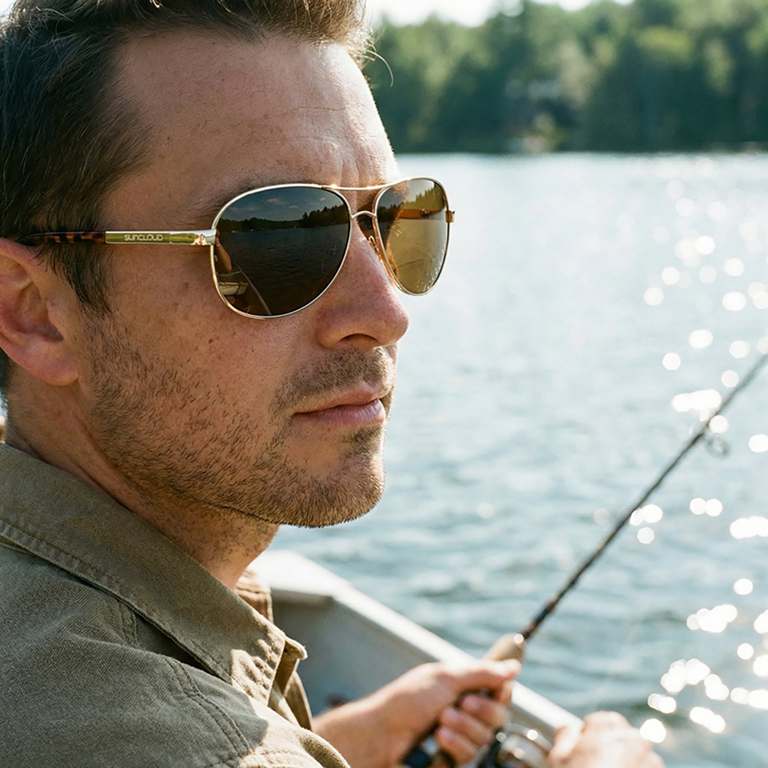 Suncloud Aviator Reader +2.50 Sunglasses - view number 3