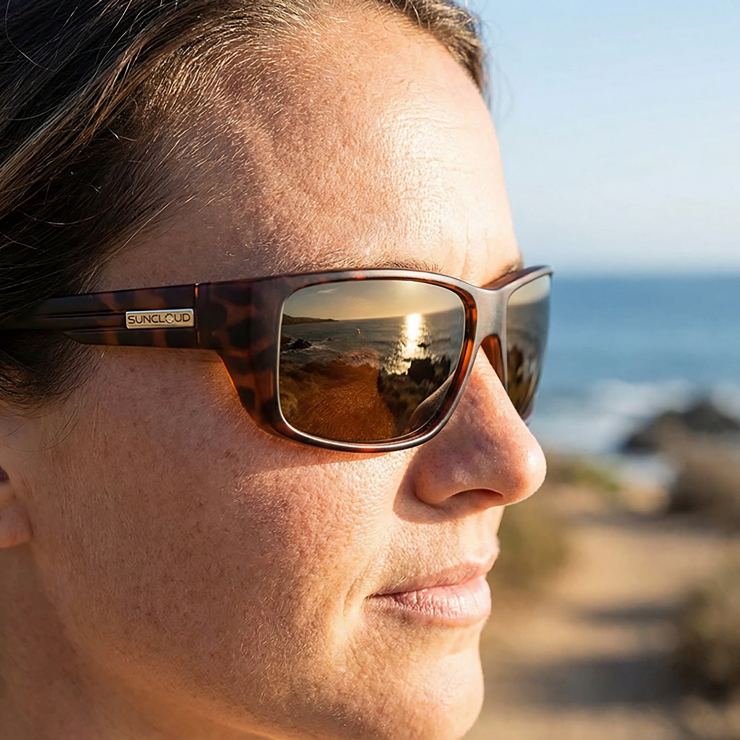 Suncloud Milestone Polarized Mirror Sunglasses - view number 3