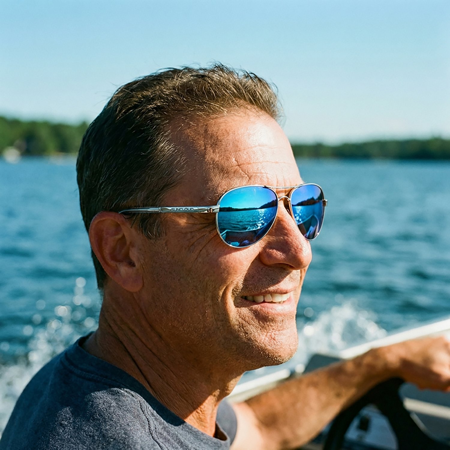 Suncloud Aviator Polarized Sunglasses