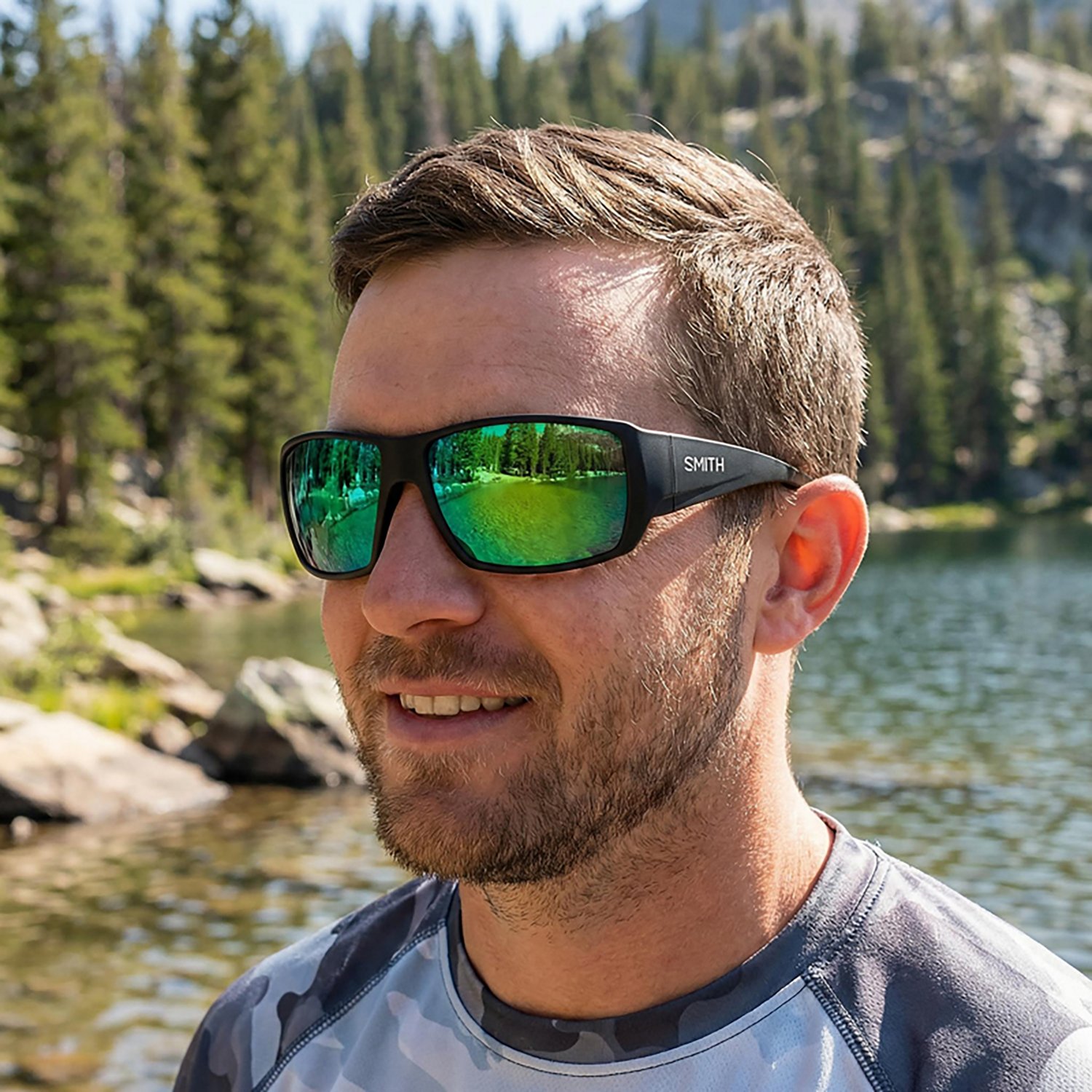 Smith Men's Guide's Choice ChromaPop Polarized Mirror Sunglasses - view number 4