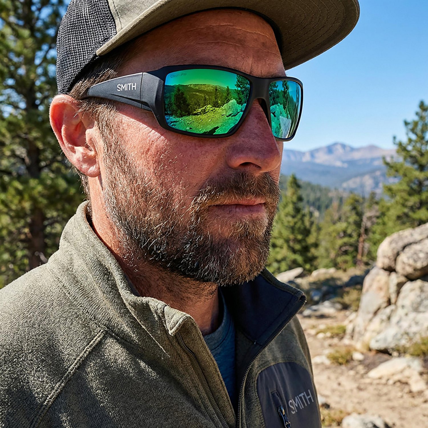 Smith Men's Guide's Choice ChromaPop Polarized Mirror Sunglasses - view number 5