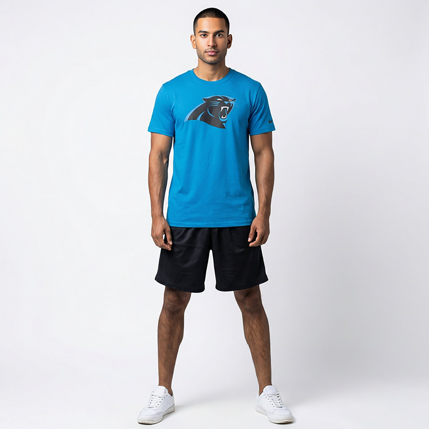 Nike Men's Carolina Panthers Logo Essential T-shirt