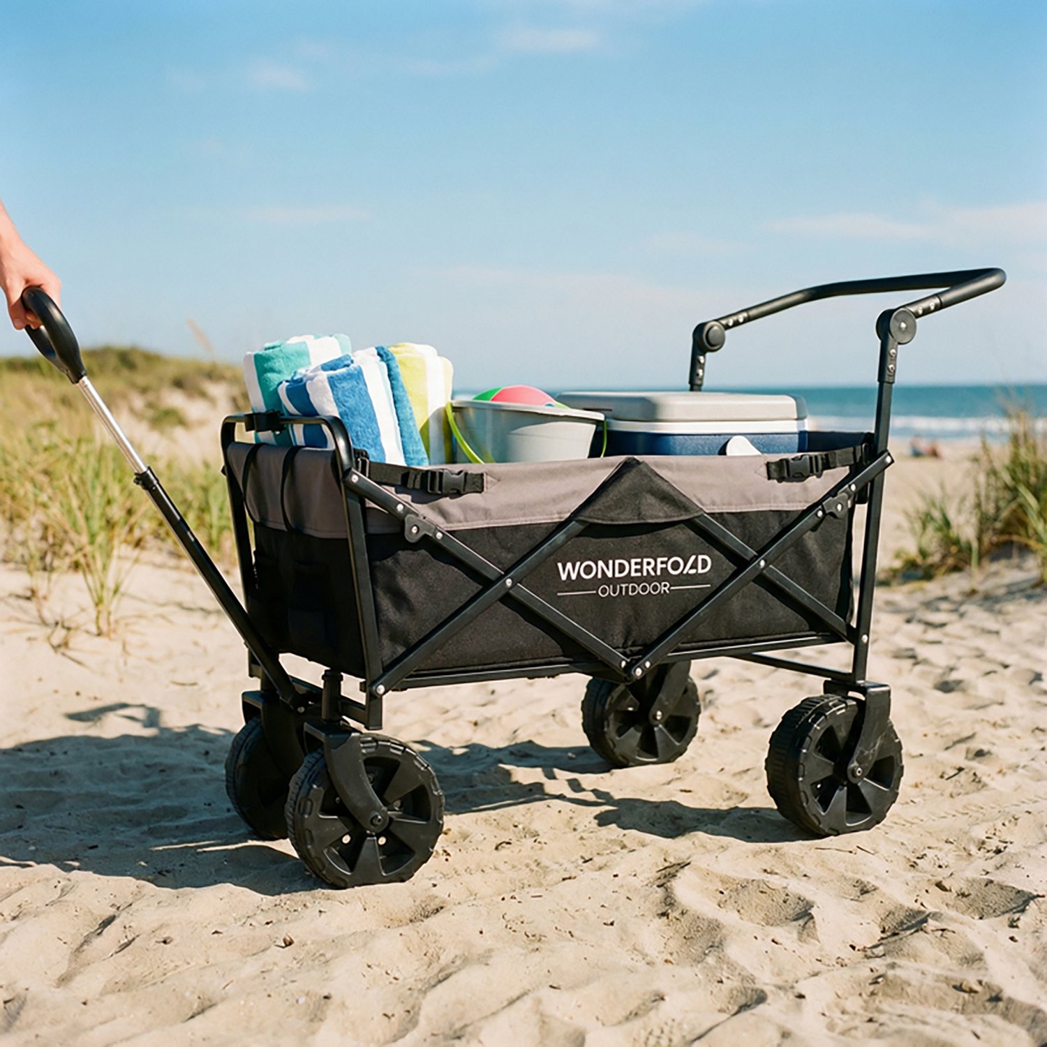 Wonderfold Wagon Push and Pull Beach Wagon