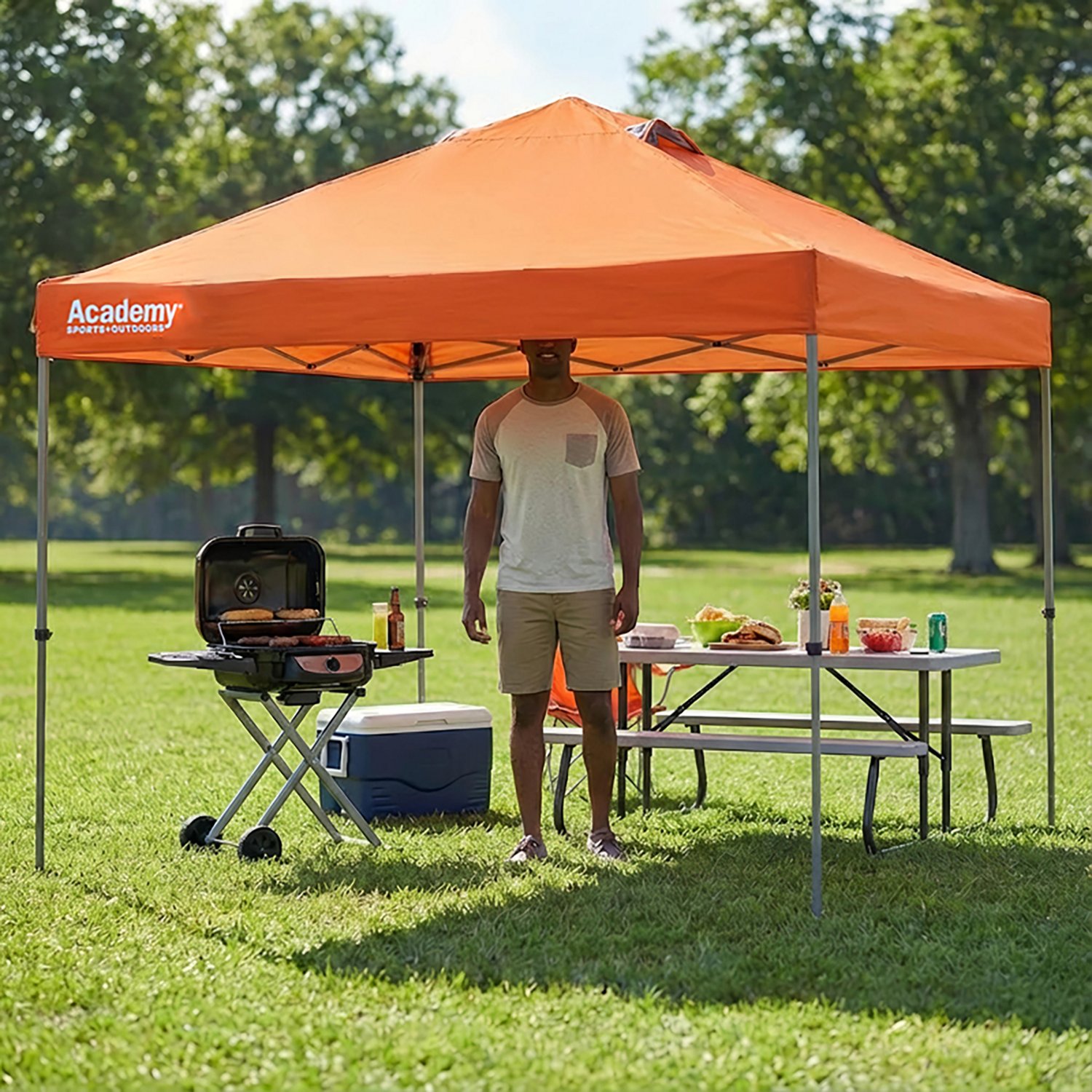 Academy Sports + Outdoors One Push 10 ft x 10 ft Straight Leg Canopy - view number 8