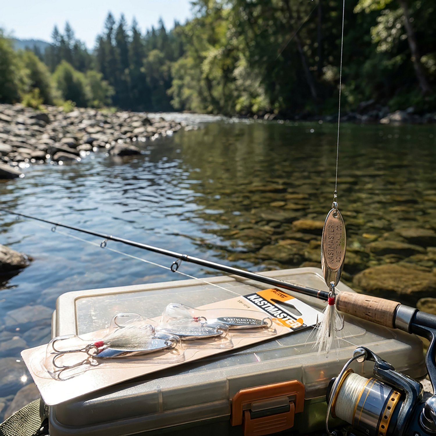 Acme Kastmaster Bucktail Spoon Lures 3-Pack - view number 2