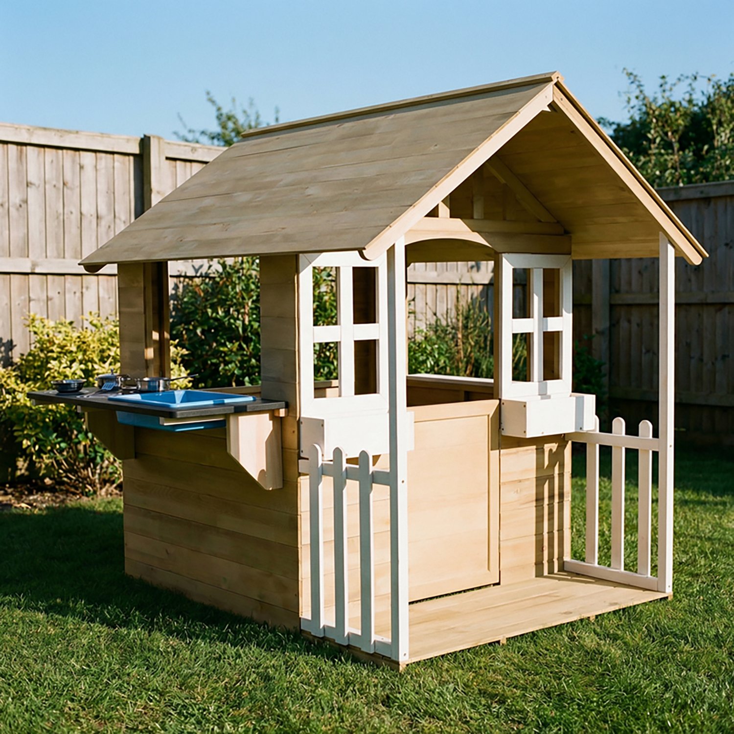 TP Toys Bakewell Wooden Playhouse - view number 5