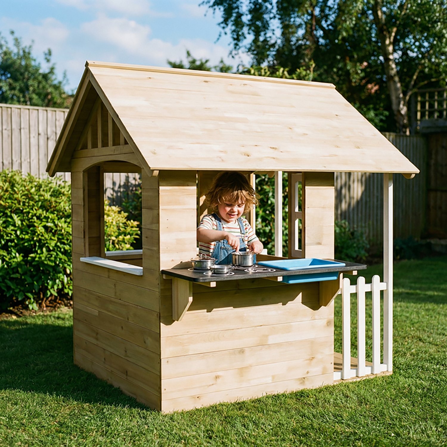 TP Toys Bakewell Wooden Playhouse - view number 6