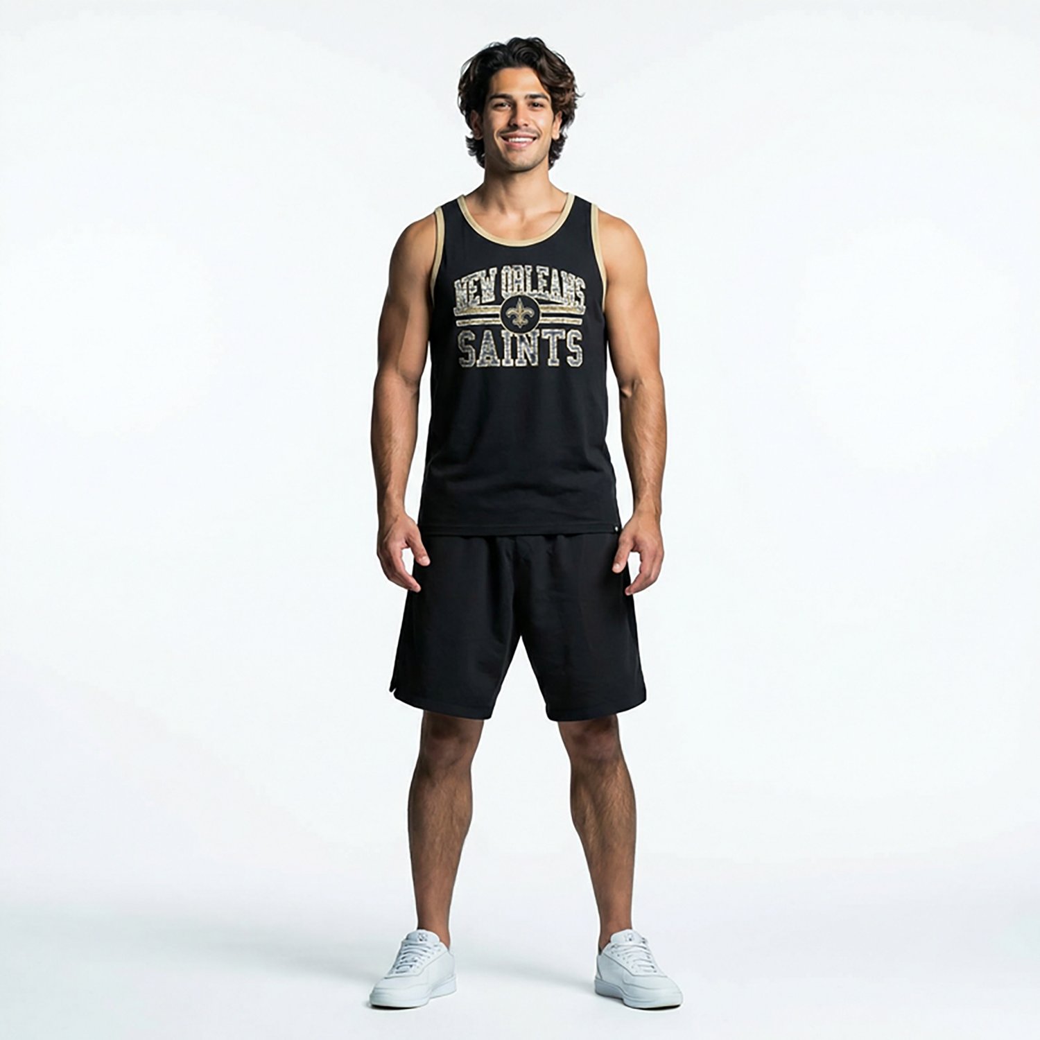 '47 Men's New Orleans Saints Winger Franklin Tank Top