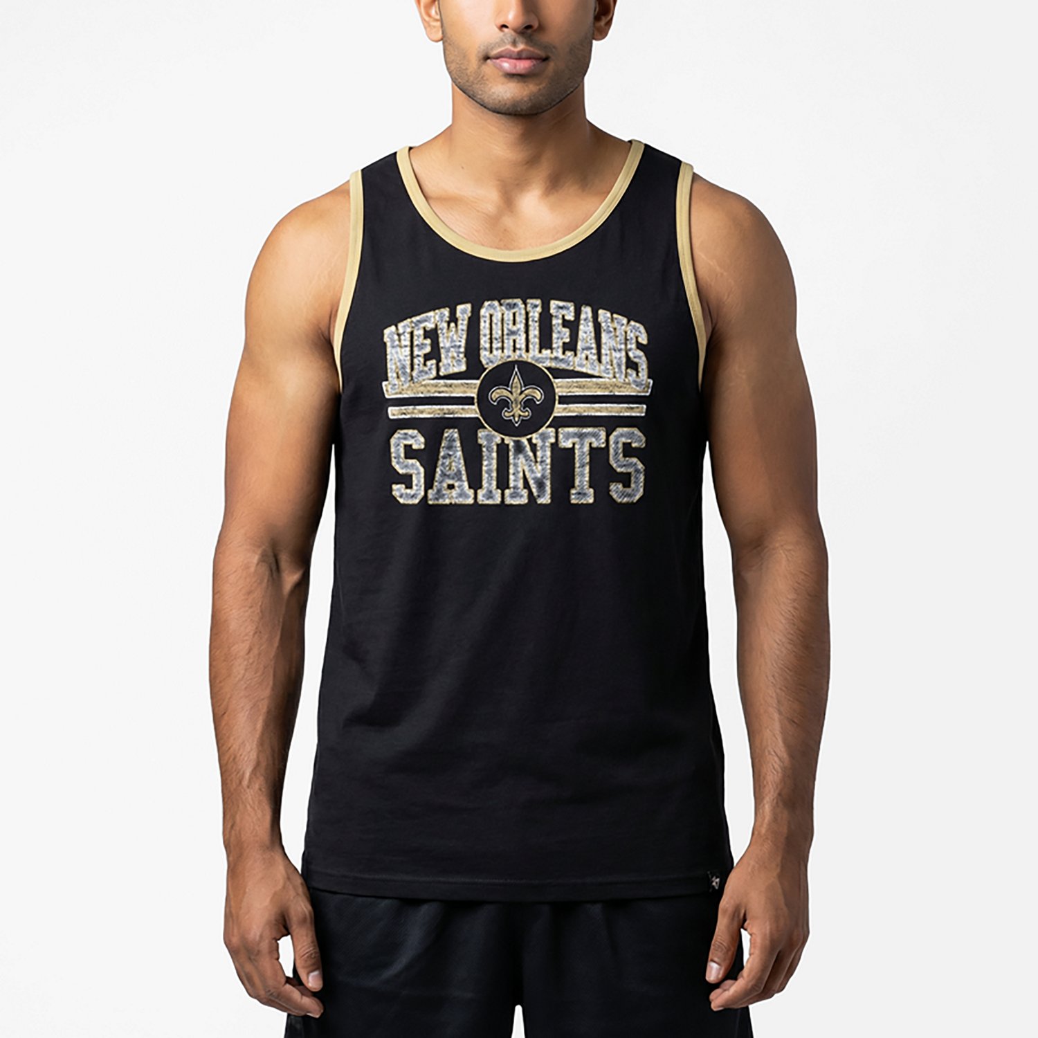 '47 Men's New Orleans Saints Winger Franklin Tank Top - view number 2