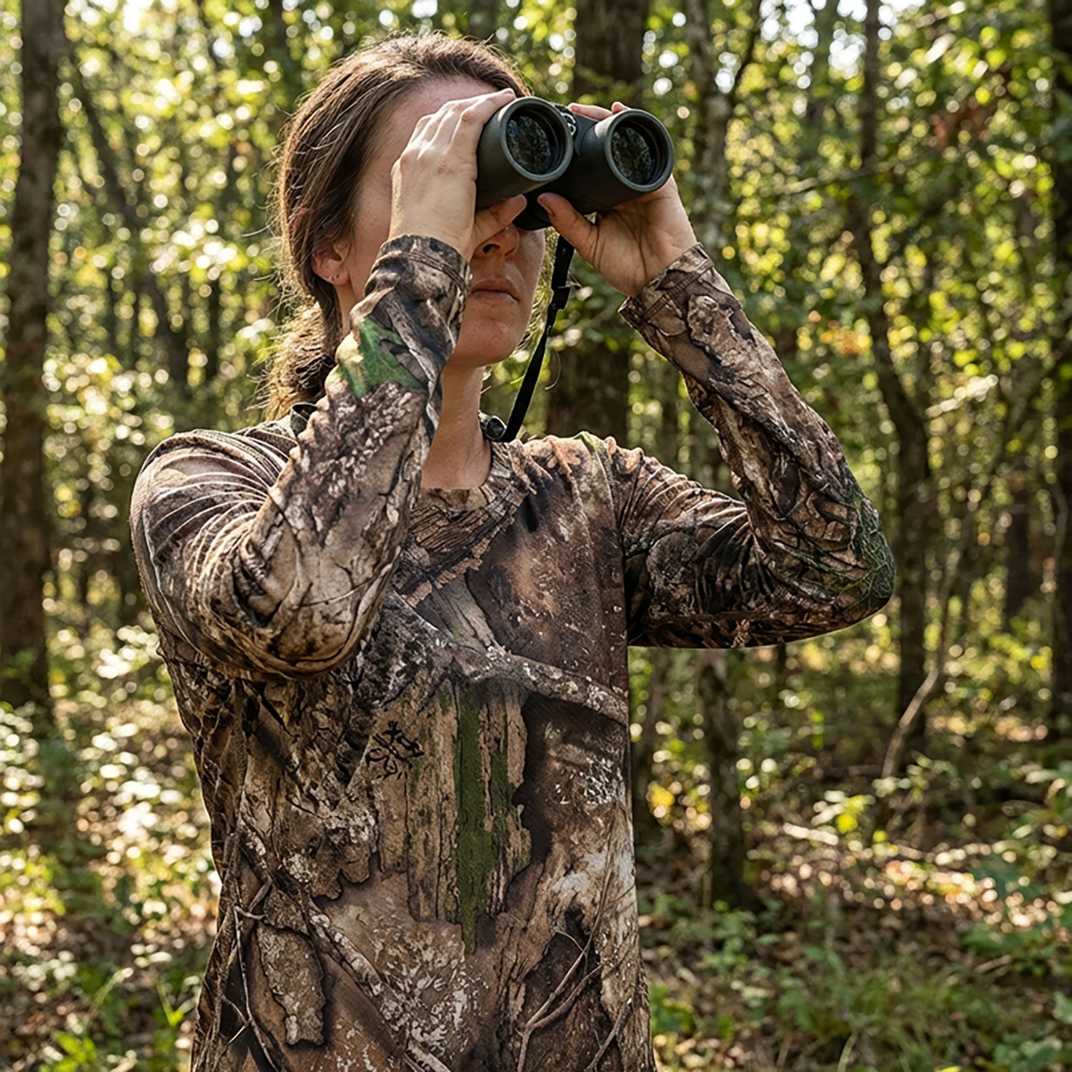 Magellan Outdoors Hunt Gear Women's Eagle Pass Tech Mesh Long Sleeve T-shirt - view number 4