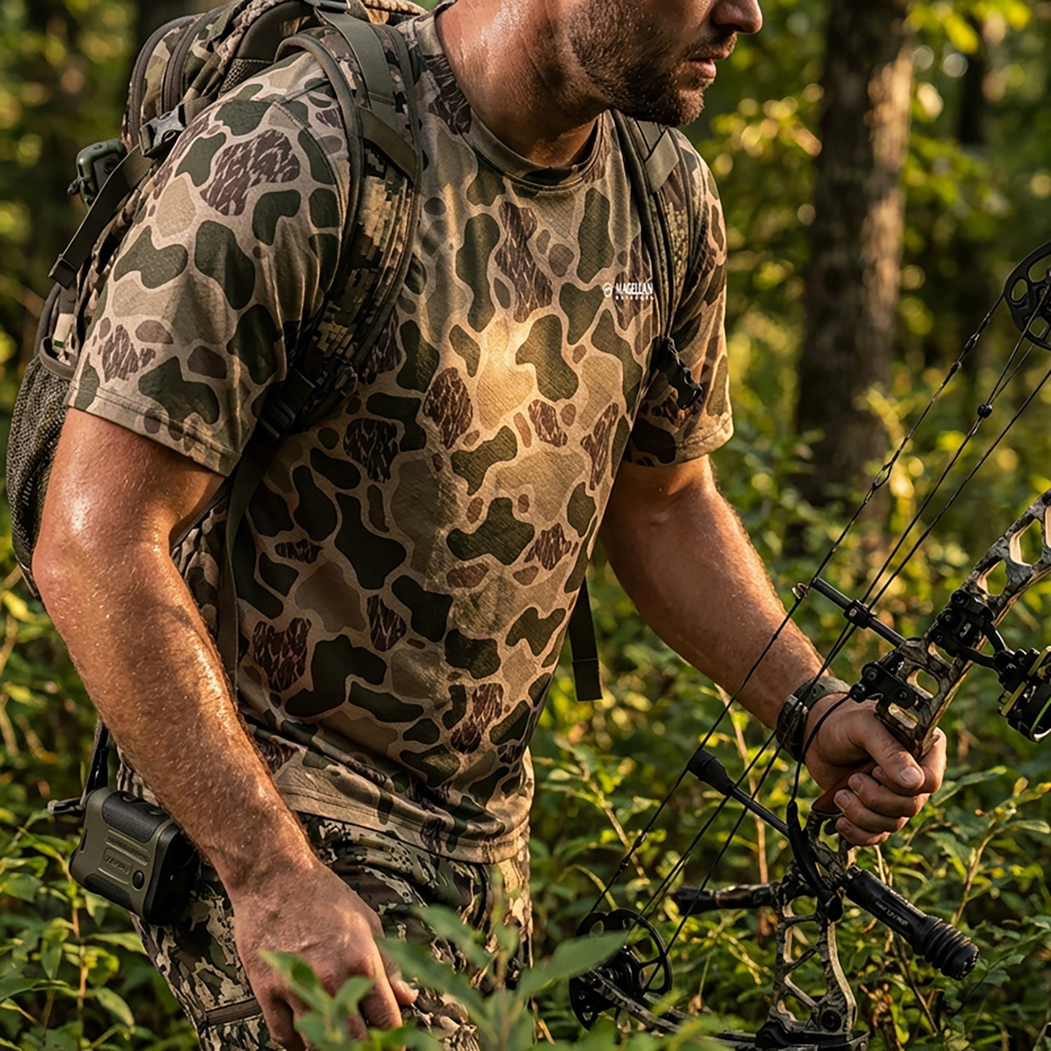 Magellan Outdoors Hunt Gear Men's Eagle Pass Tech Mesh Shirt - view number 6