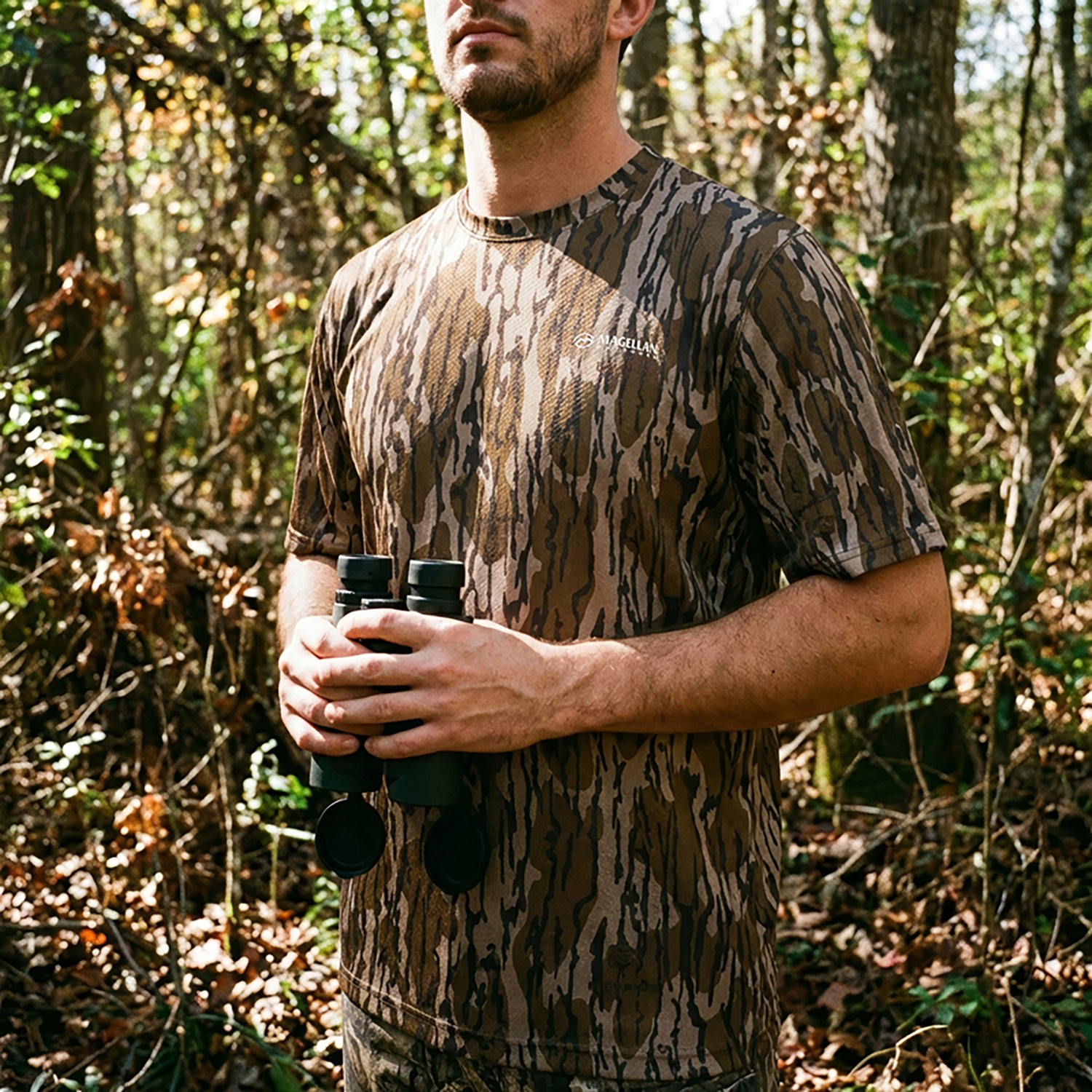 Magellan Outdoors Hunt Gear Men's Eagle Pass Tech Mesh Shirt - view number 5