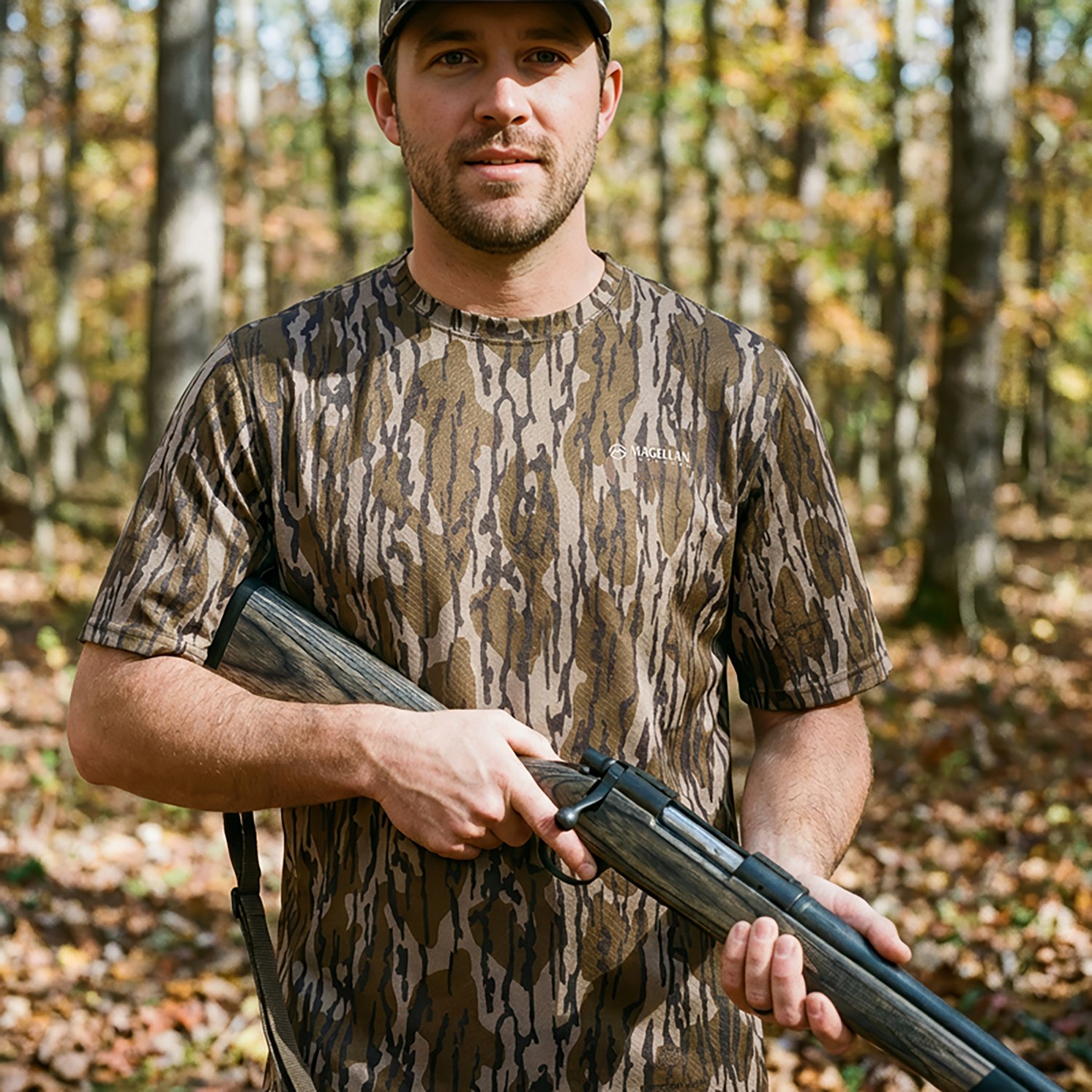 Magellan Outdoors Hunt Gear Men's Eagle Pass Tech Mesh Shirt - view number 6