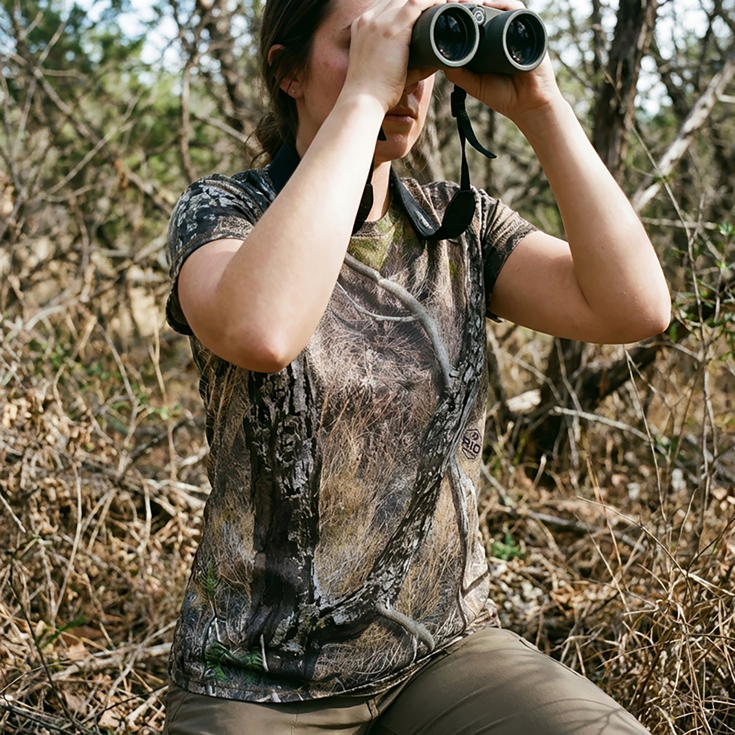 Magellan Outdoors Hunt Gear Women's Eagle Pass Tech Mesh Shirt - view number 4