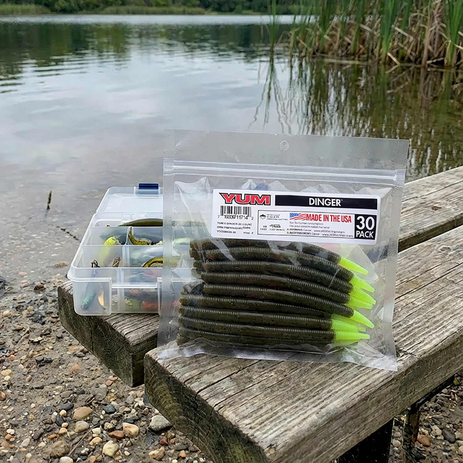 YUM Bulk 5 in Dinger Baits 30-Pack                                                                                               - view number 2