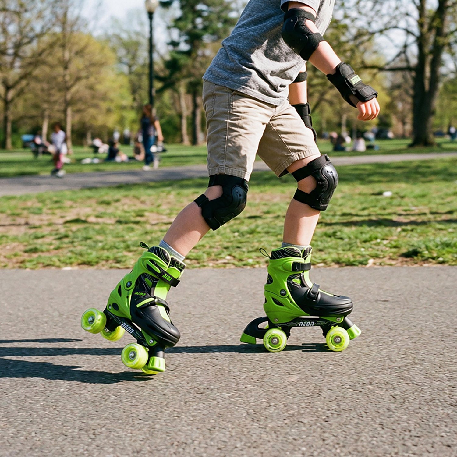 Yvolution Boys' Neon Combo Adjustable Skates - view number 7