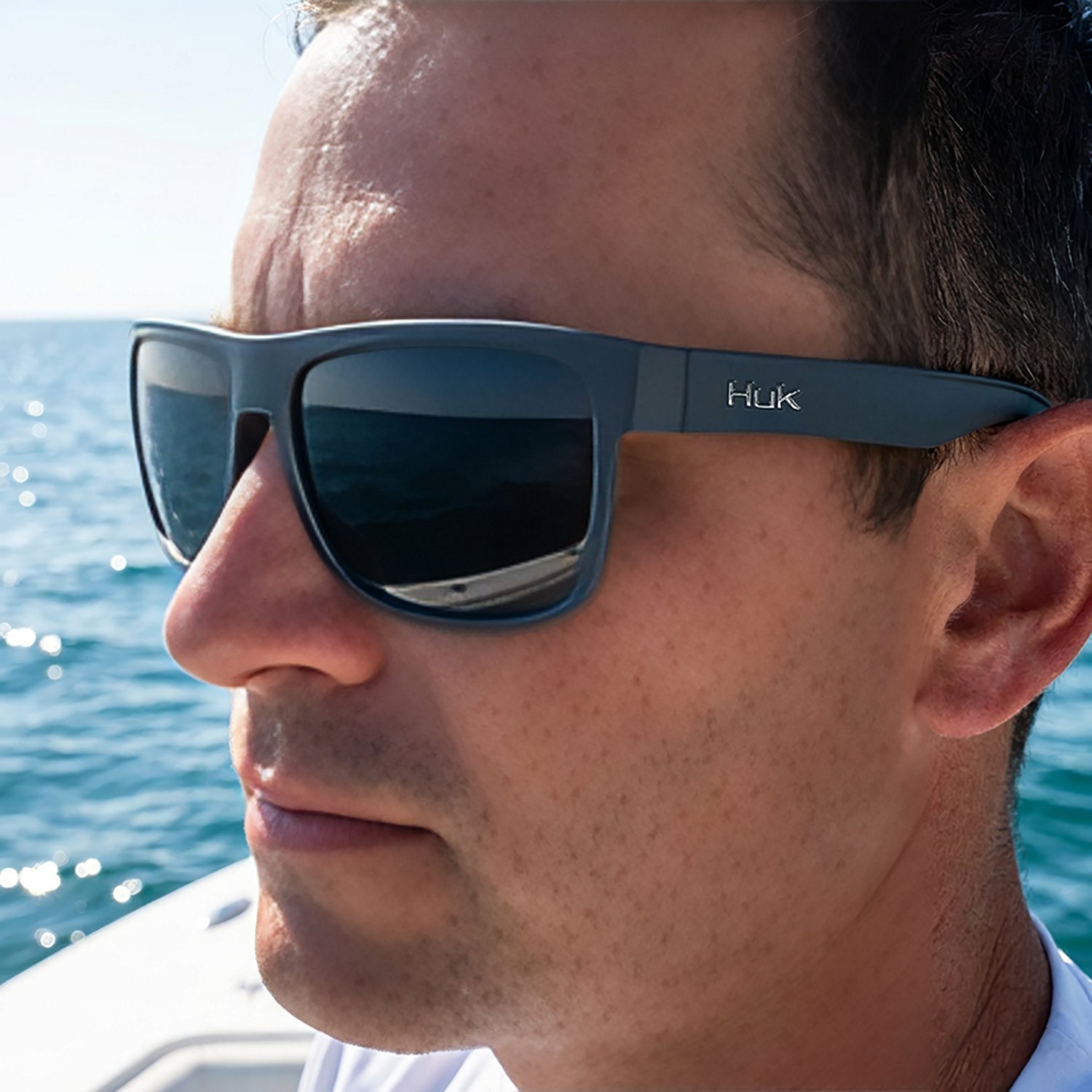 Huk Adults' Core Collection Clinch Fishing Sunglasses - view number 4