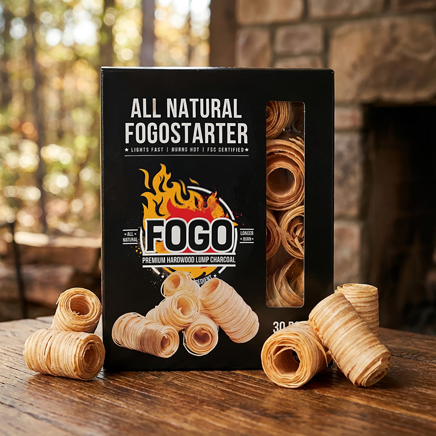 FOGO Charcoal FOGOstarters Firestarters 30-Pack                                                                                  - view number 4
