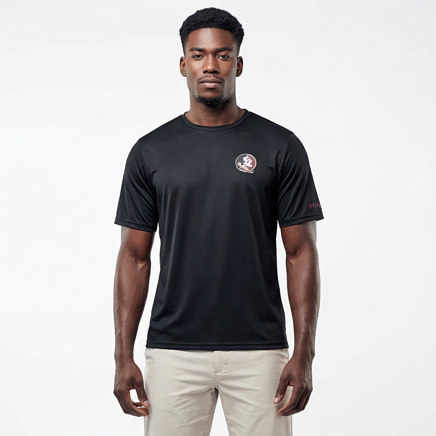 Columbia Sportswear Men's Florida State University Flag Terminal Tackle T-shirt                                                  - view number 6