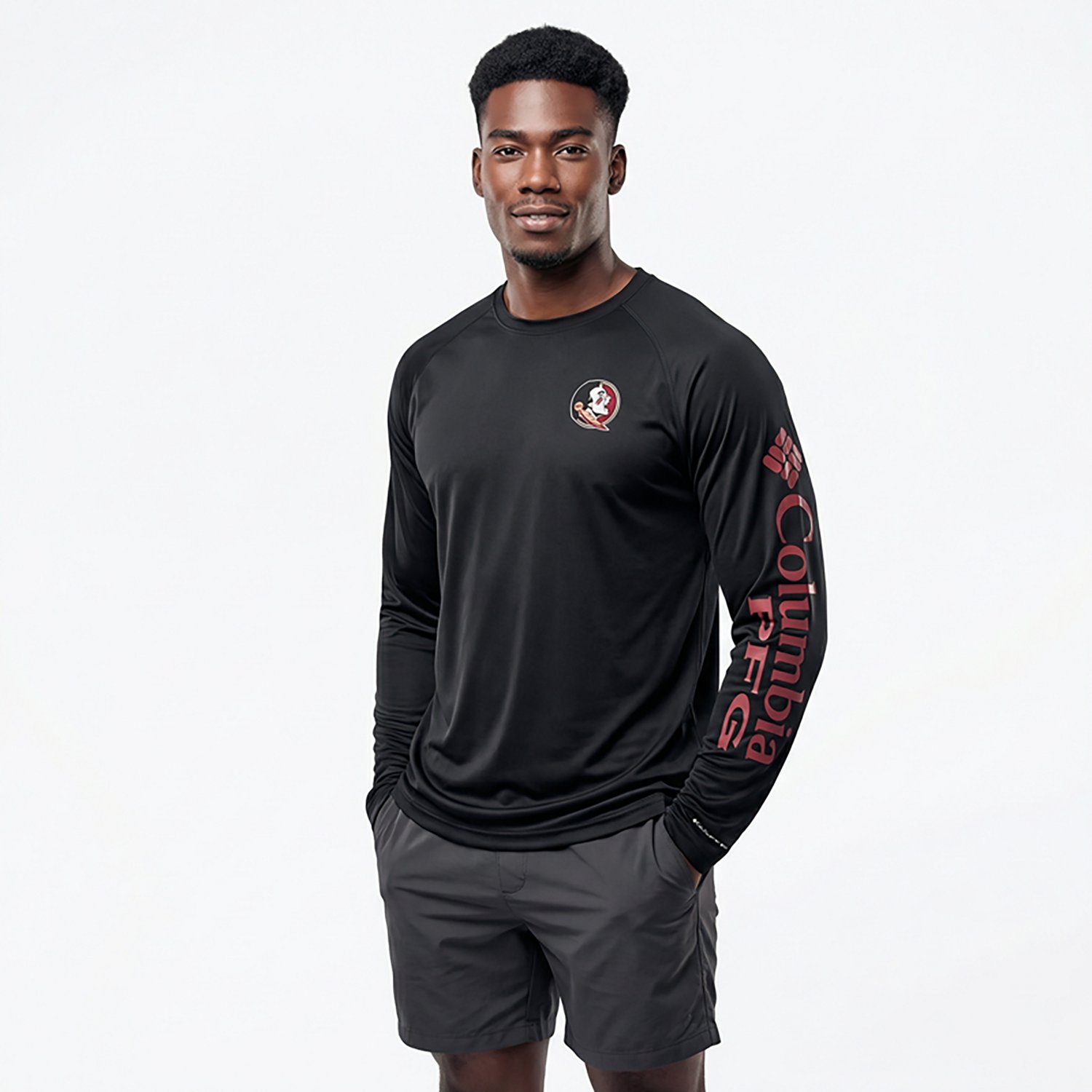 Columbia Sportswear Men's Florida State University Terminal Tackle Long Sleeve T-shirt - view number 3