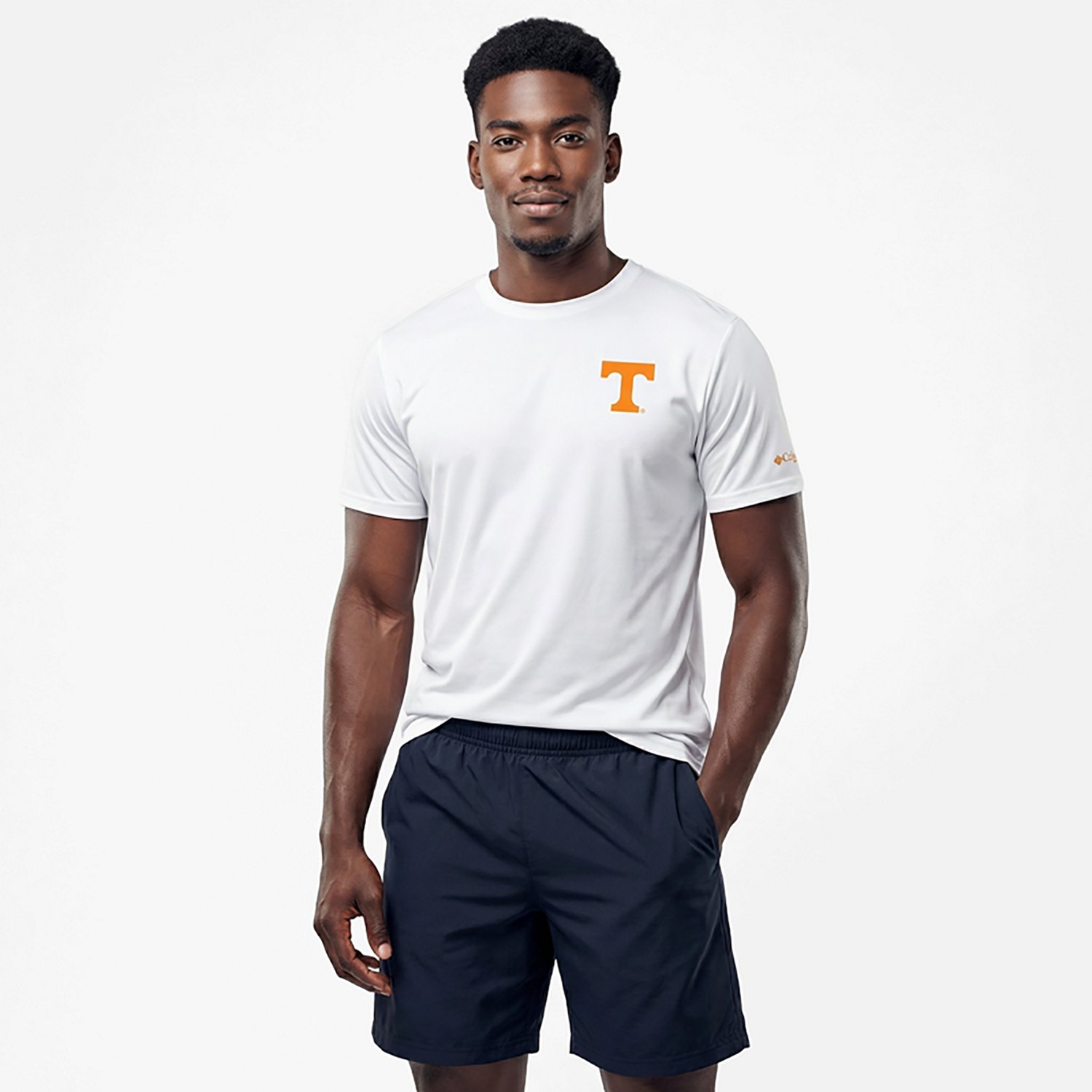 Columbia Sportswear Men's University of Tennessee Flag Terminal Tackle T-shirt - view number 6