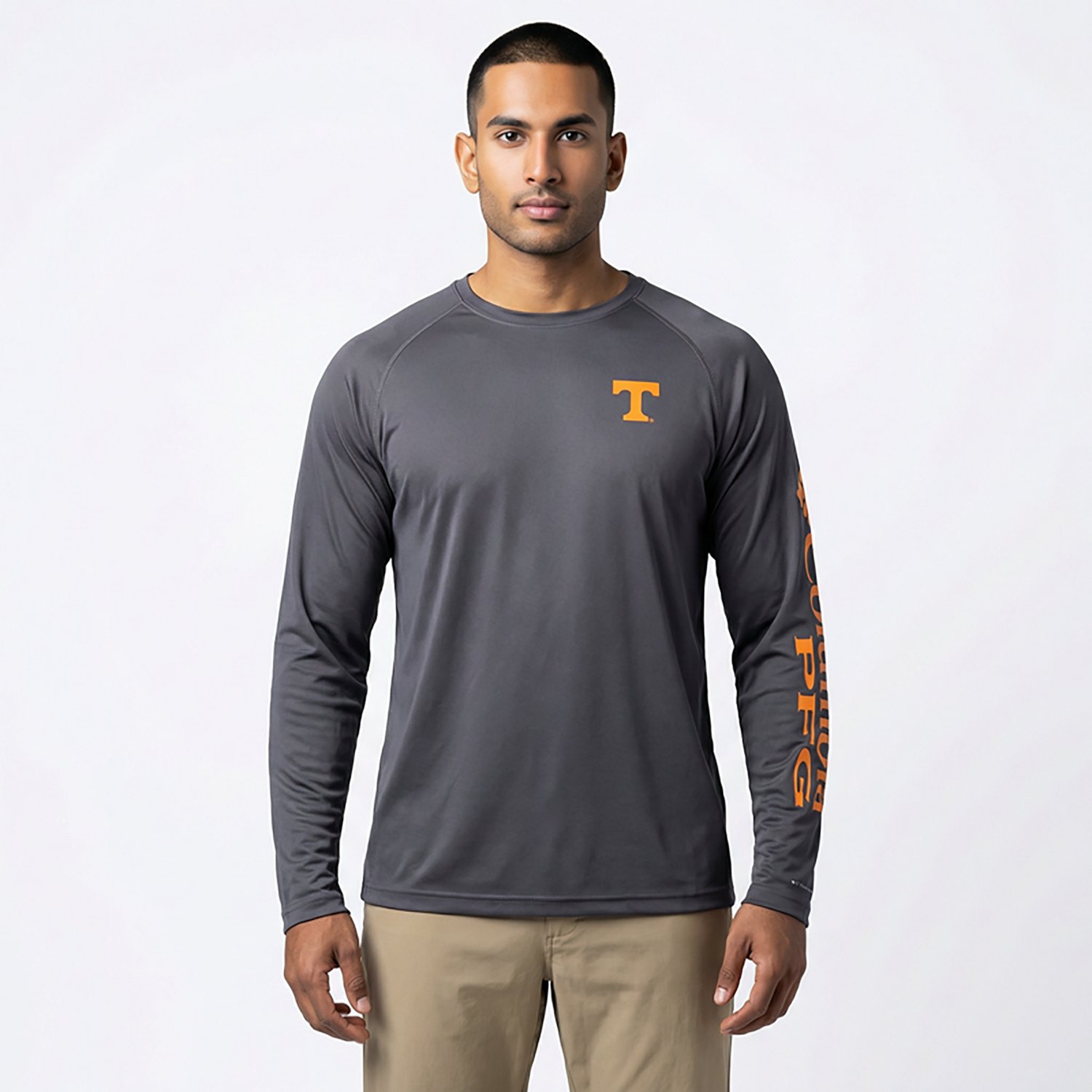 Columbia Sportswear Men's University of Tennessee Terminal Tackle Long Sleeve T-shirt - view number 6
