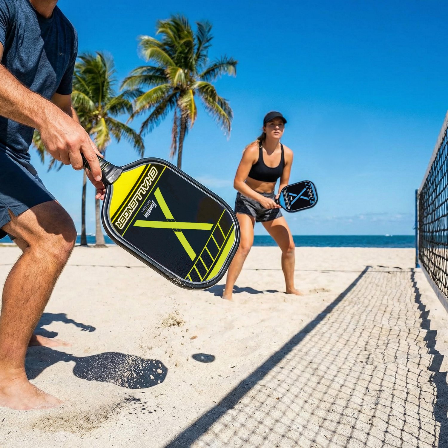 [24.5]PHIGVEL x FUMIKA UCHIDA 黒&カーキ2足セット Franklin Pickleball-X Performance 2 Player Aluminum Paddle And