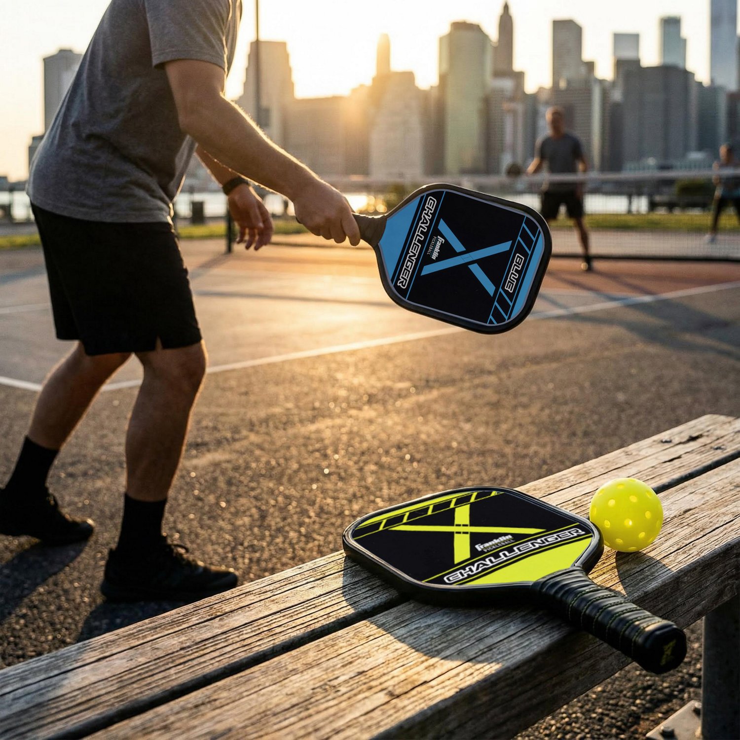 Franklin Pickleball-X Performance 2 Player Aluminum Paddle And