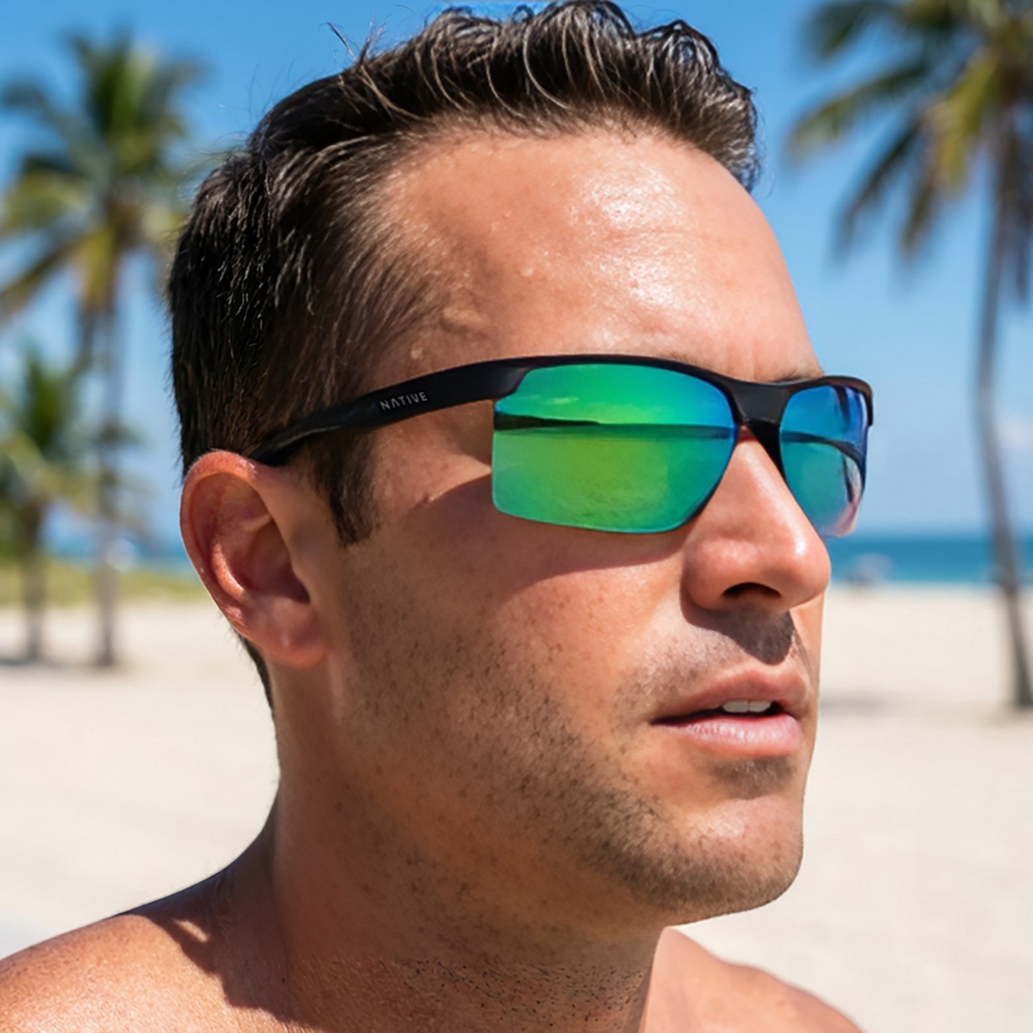 Native Eyewear Men's Ride-Runner Polarized Sunglasses - view number 7